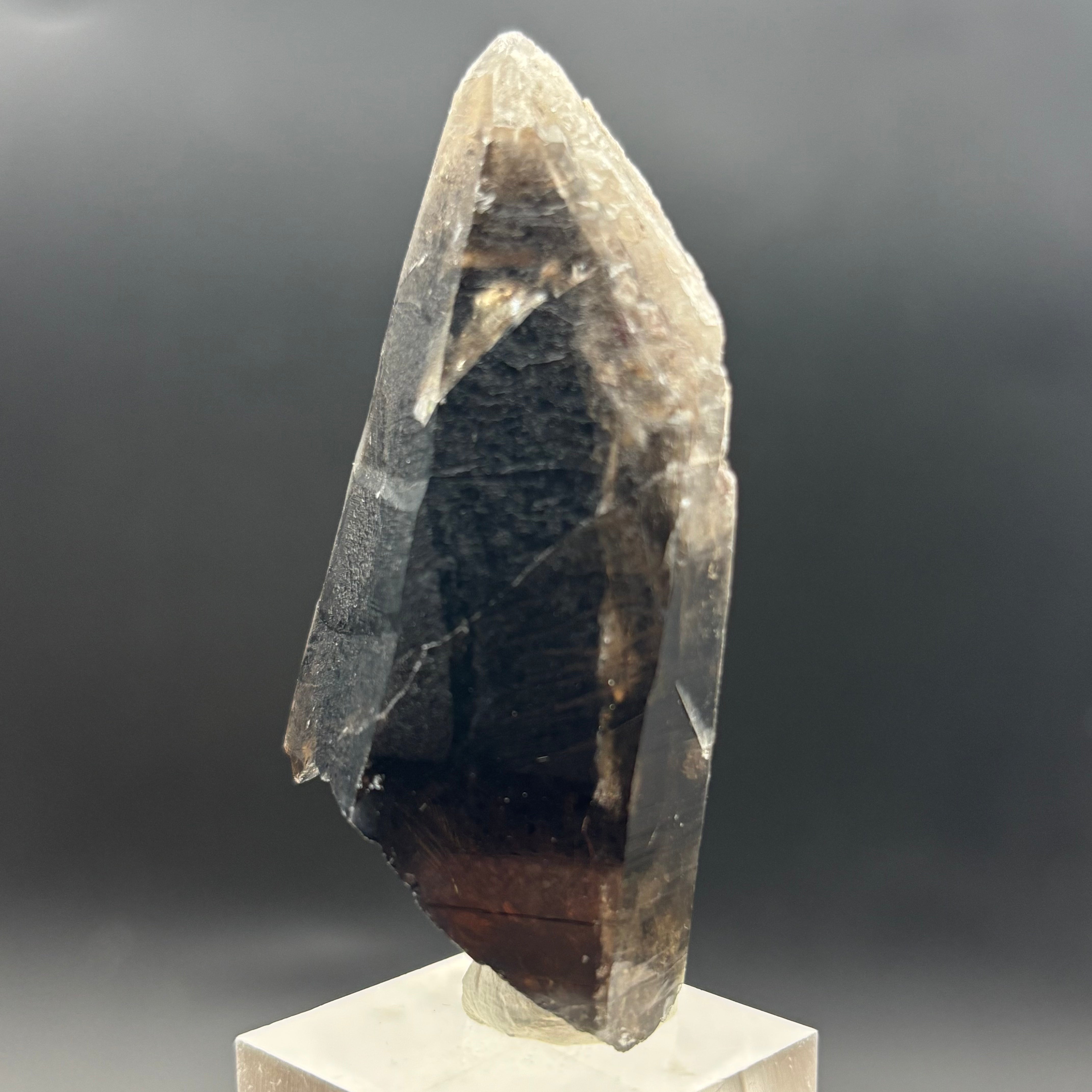 Dark Smoky Quartz Whole Crystal - 025