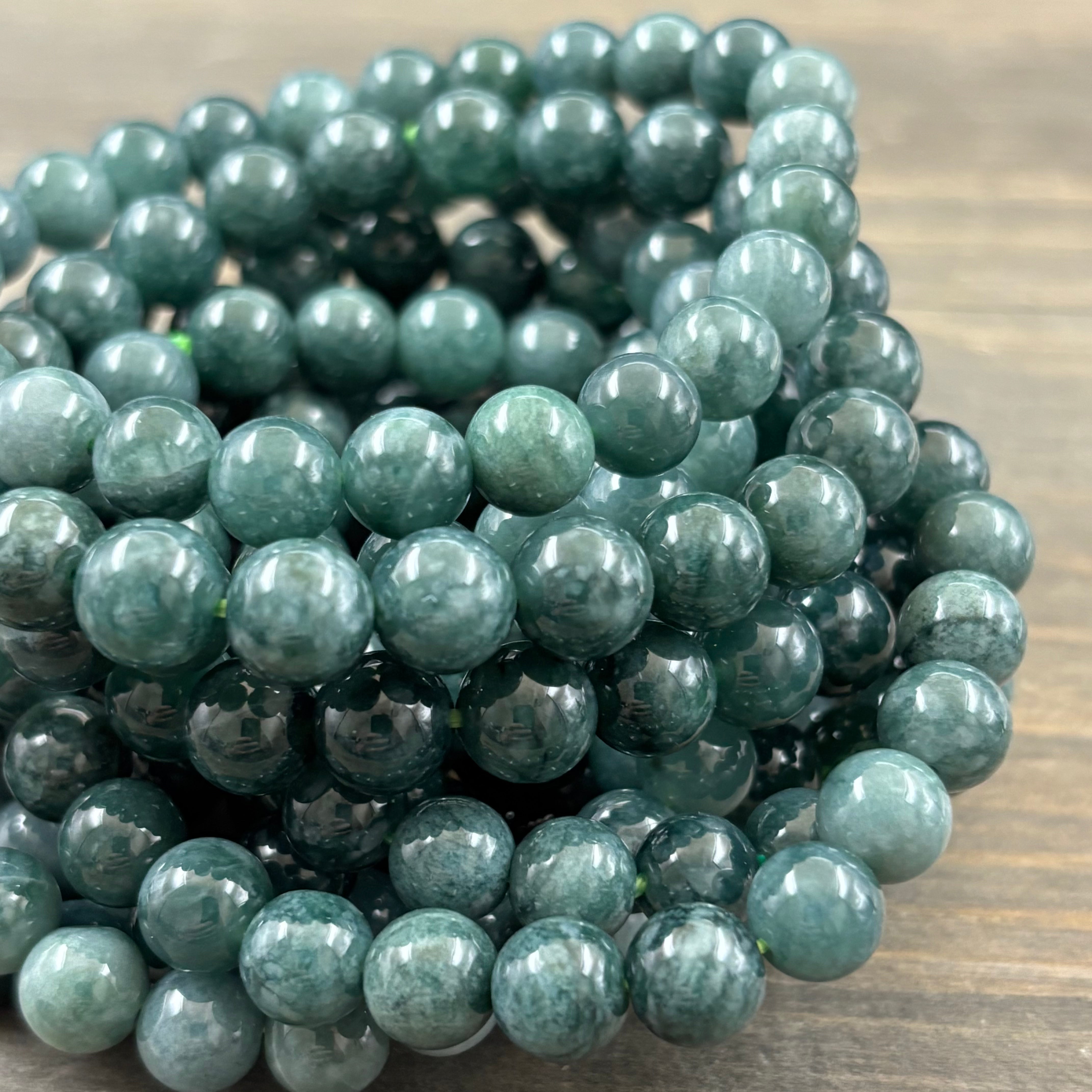 Mayan Blue Jade Bracelet