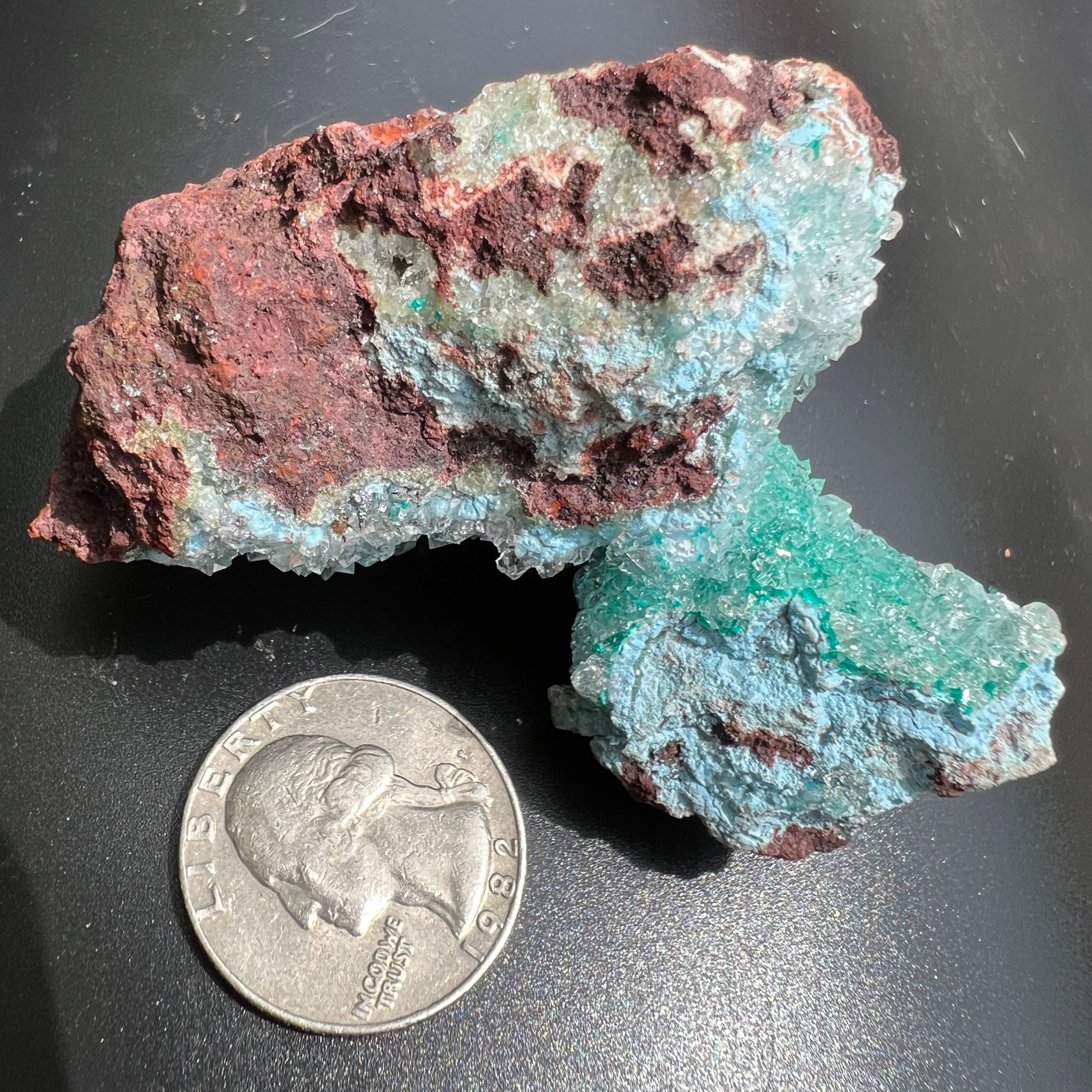 Dioptase Crystal - 009