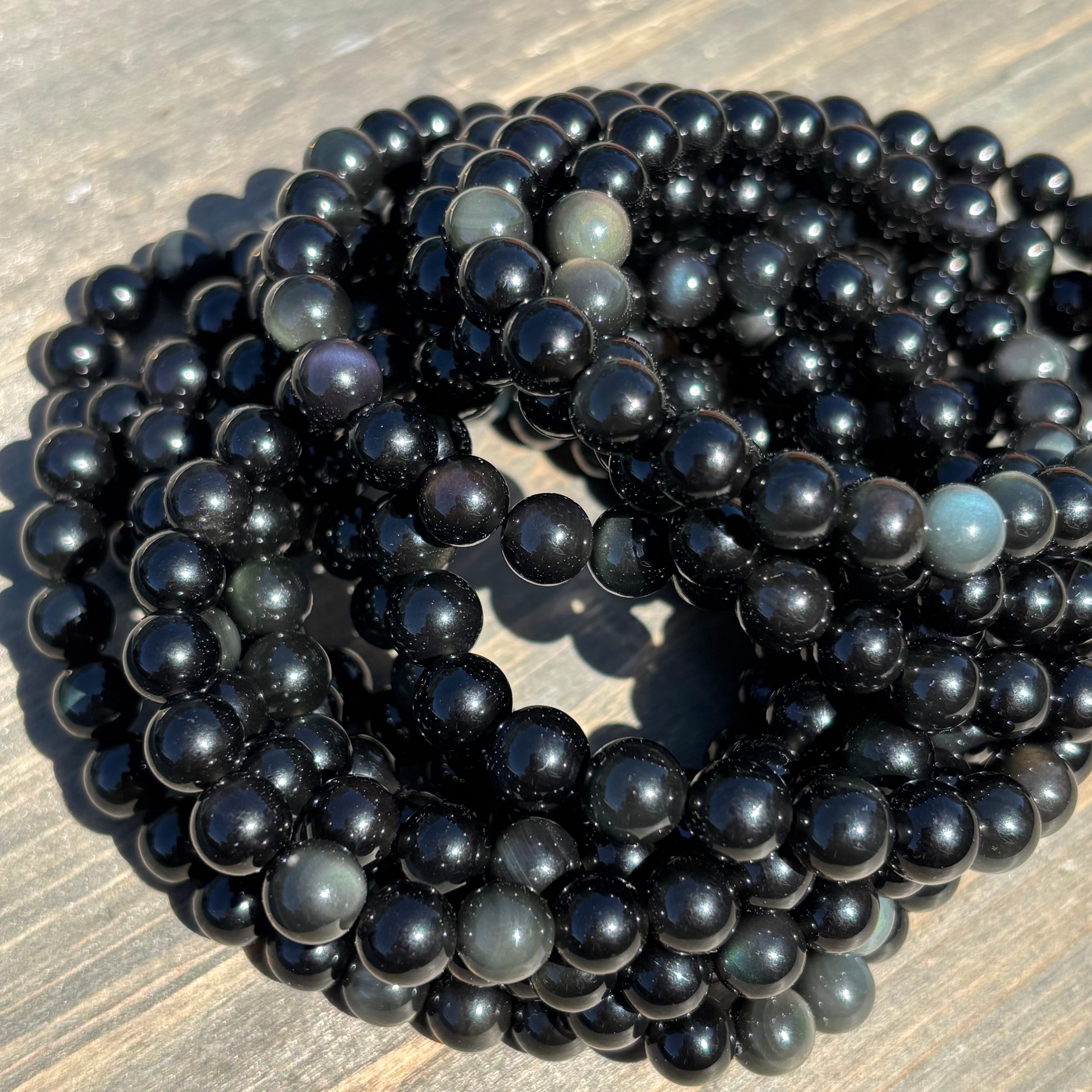 Rainbow Obsidian Bracelet