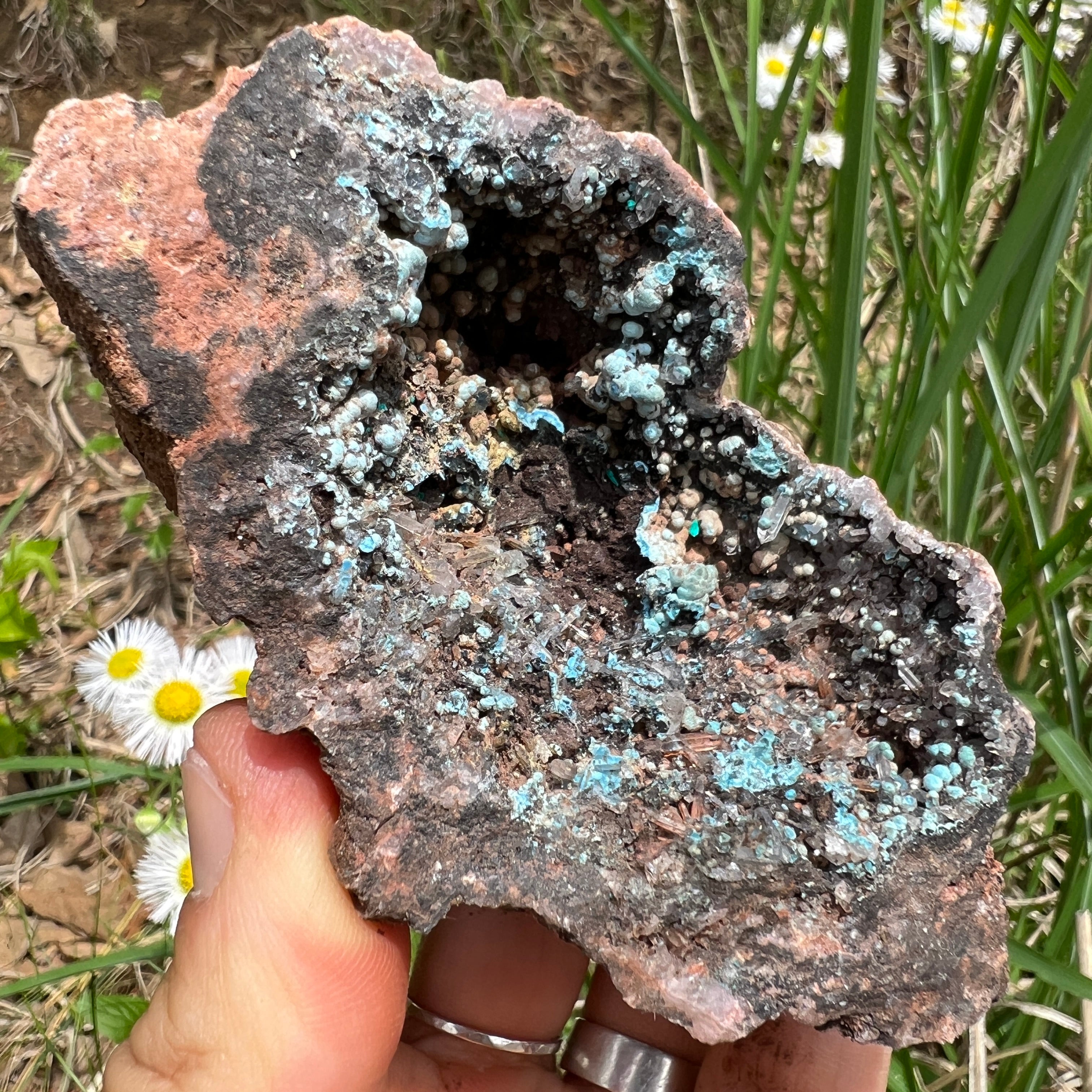 Dioptase Crystal - 012