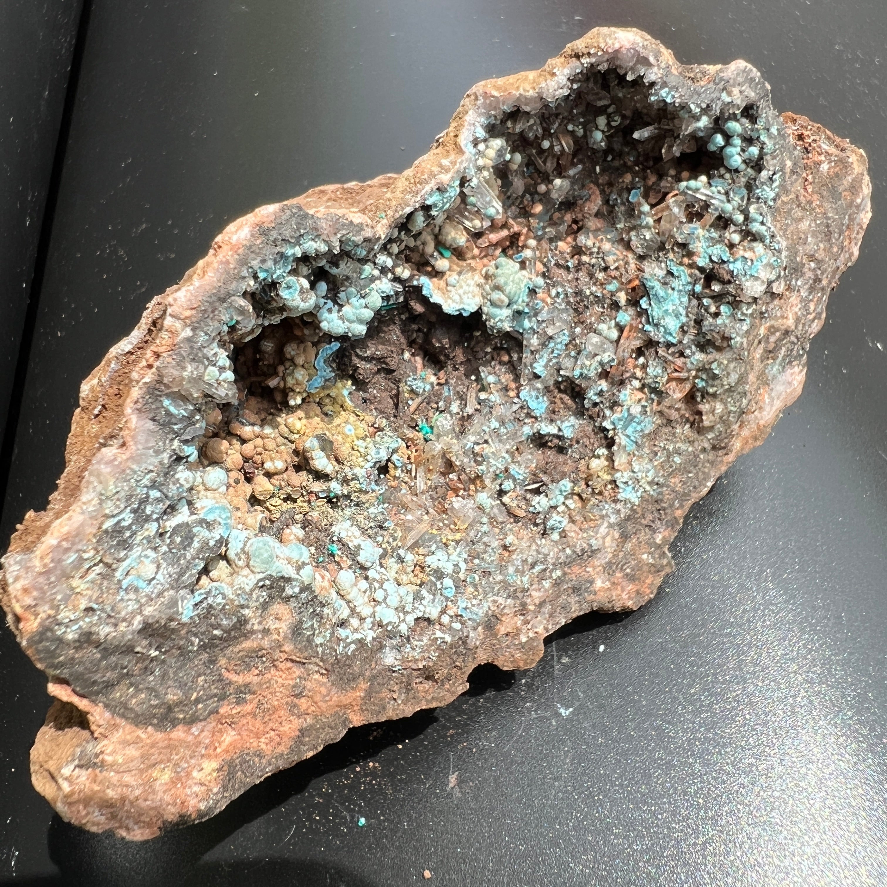Dioptase Crystal - 012