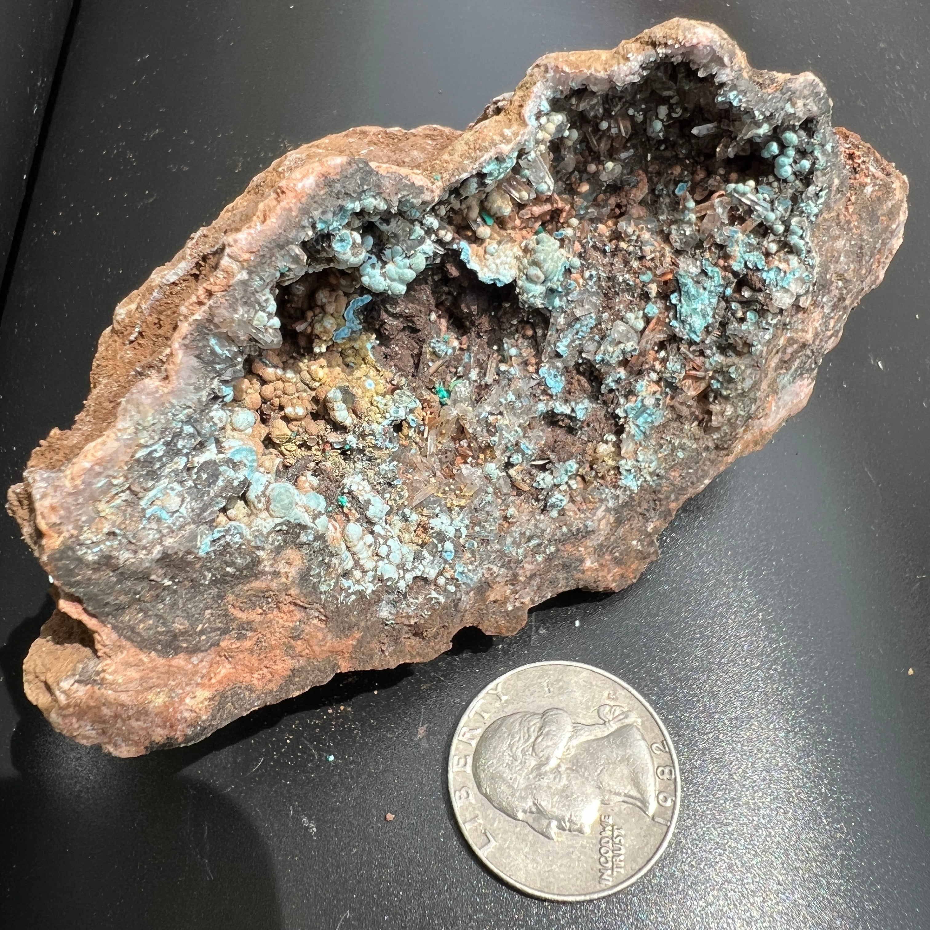 Dioptase Crystal - 012