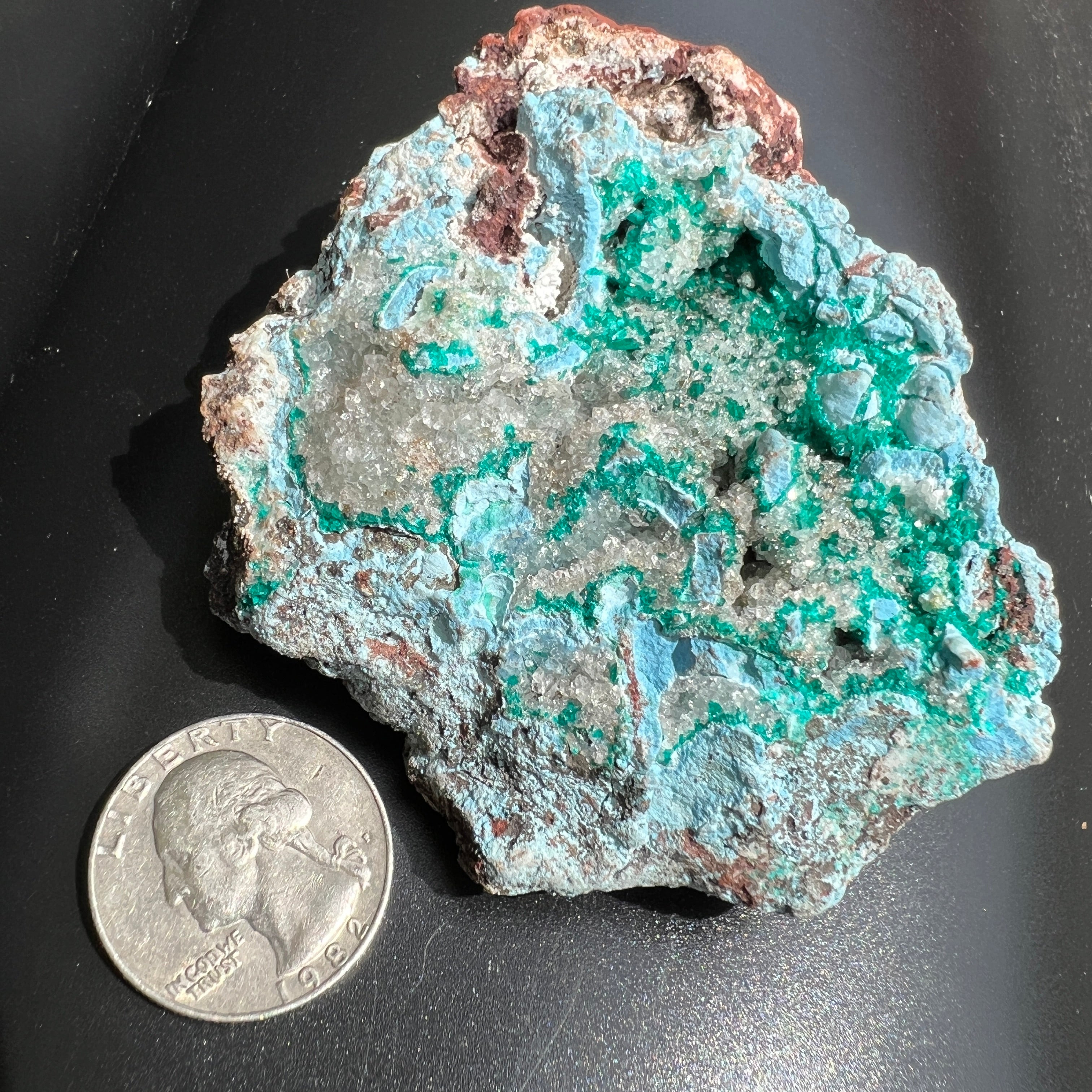 Dioptase Crystal - 013