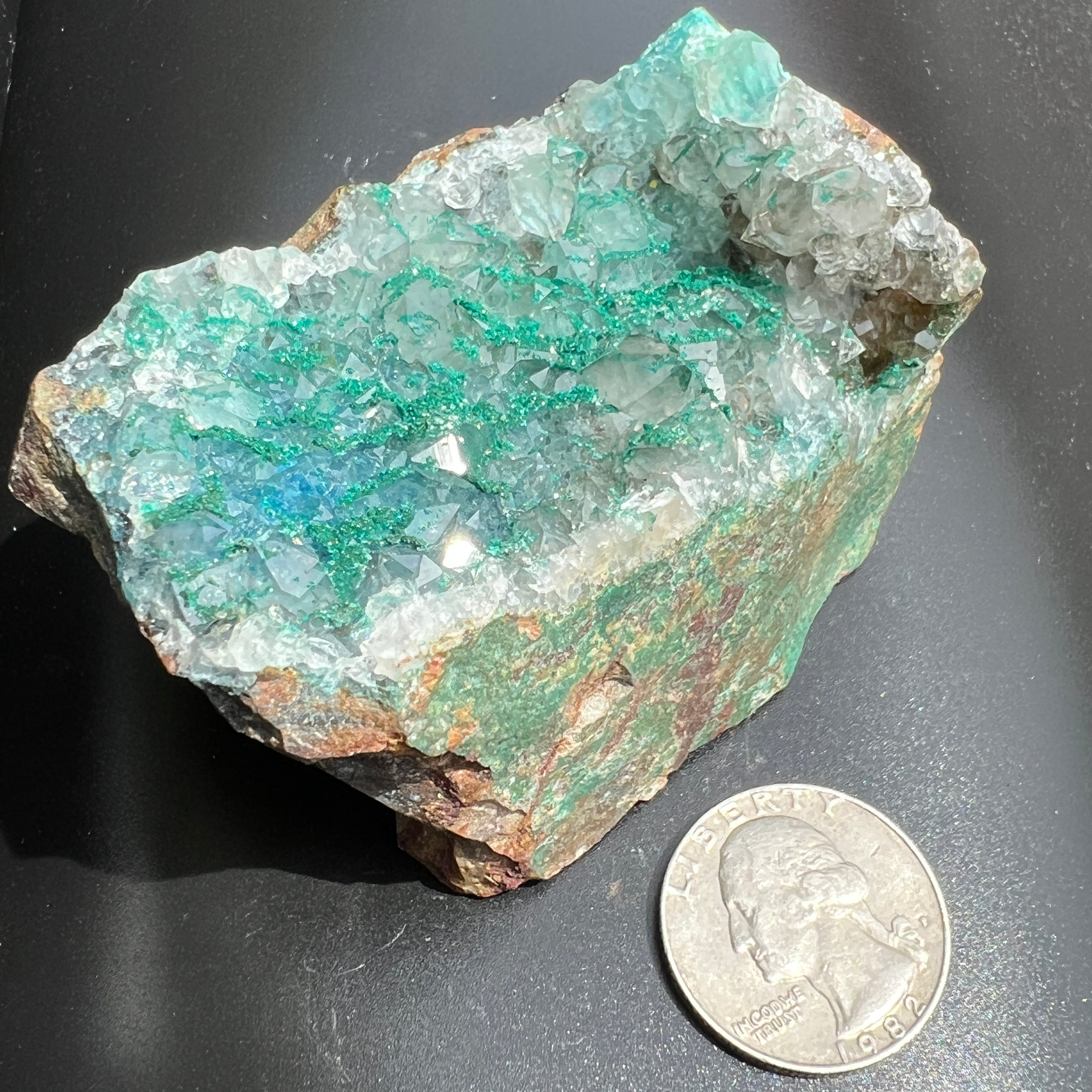 Dioptase Crystal - 018
