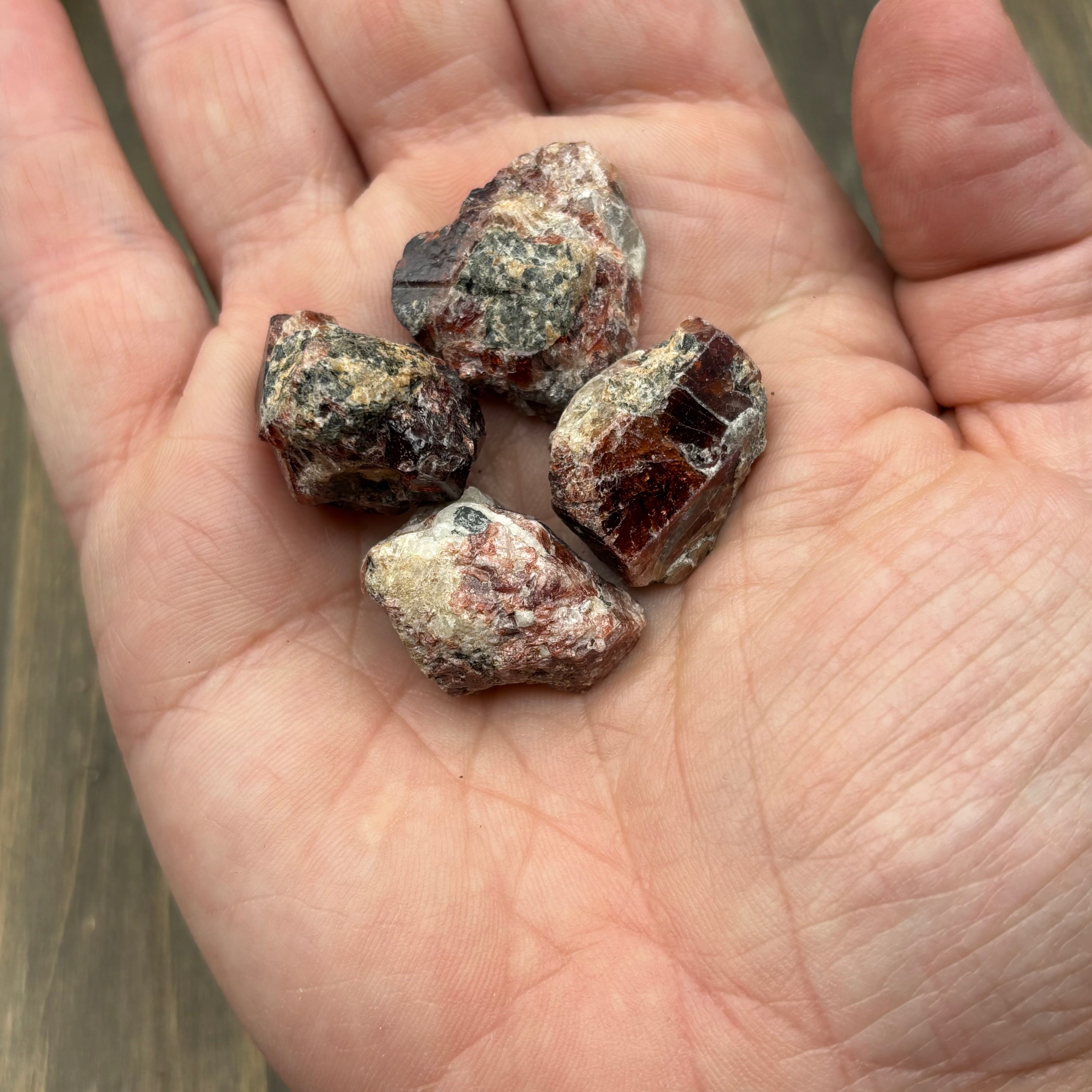 Red Zircon Crystal
