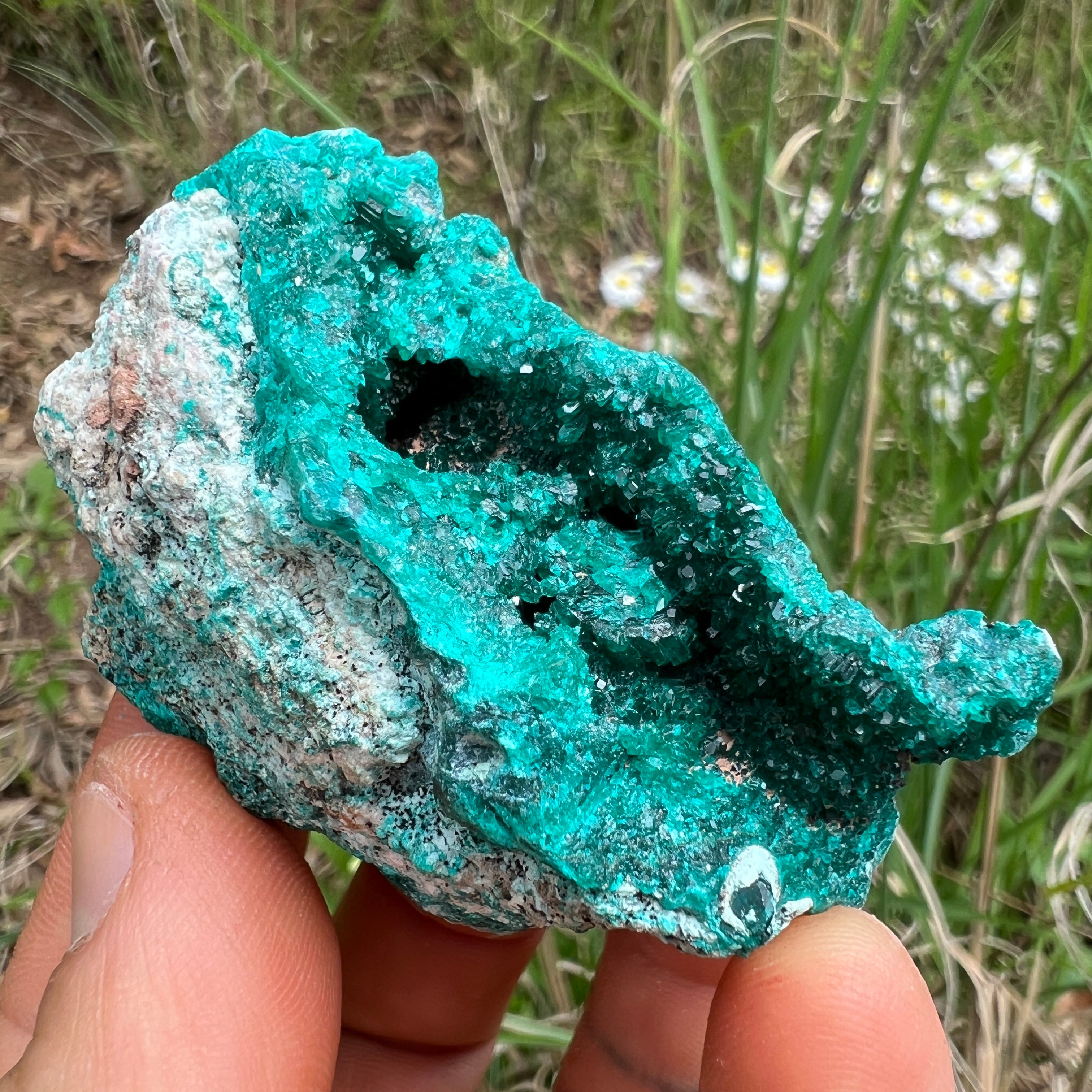 Dioptase Crystal - 047