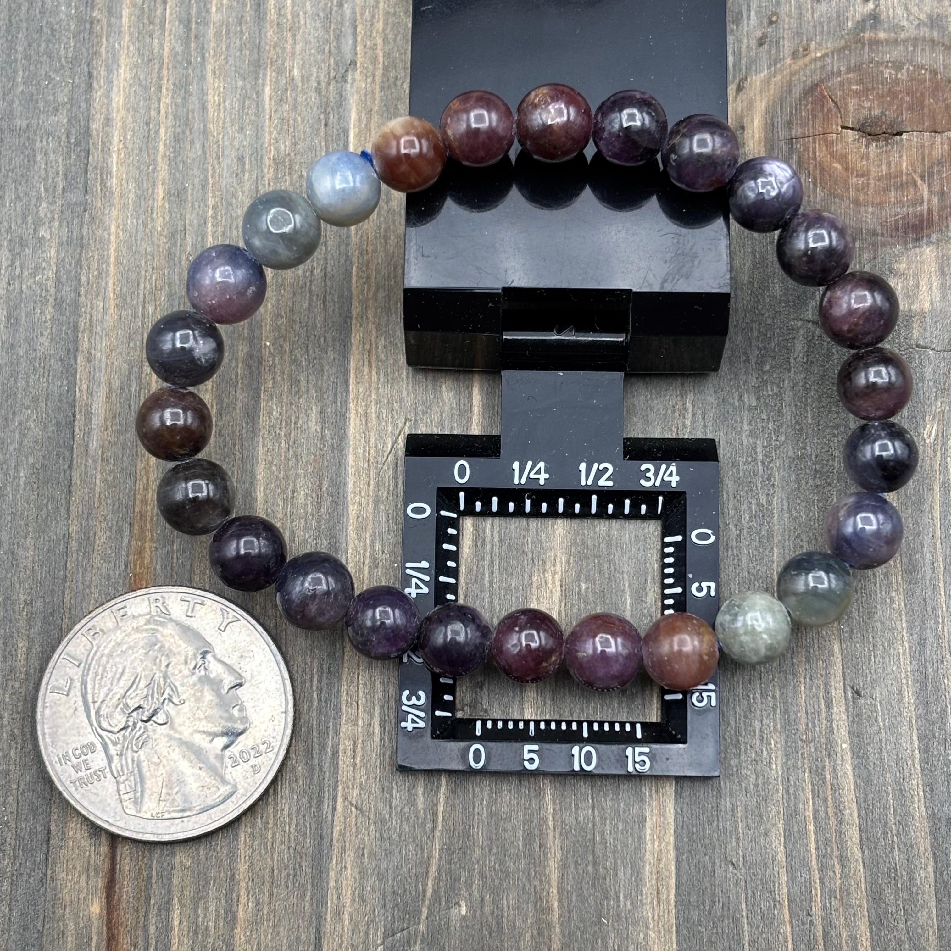 Multicolored Sapphire Bracelet
