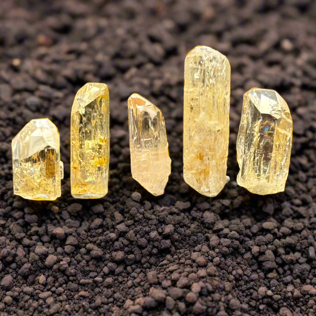 Imperial Topaz for Pure Quartz Test Tube