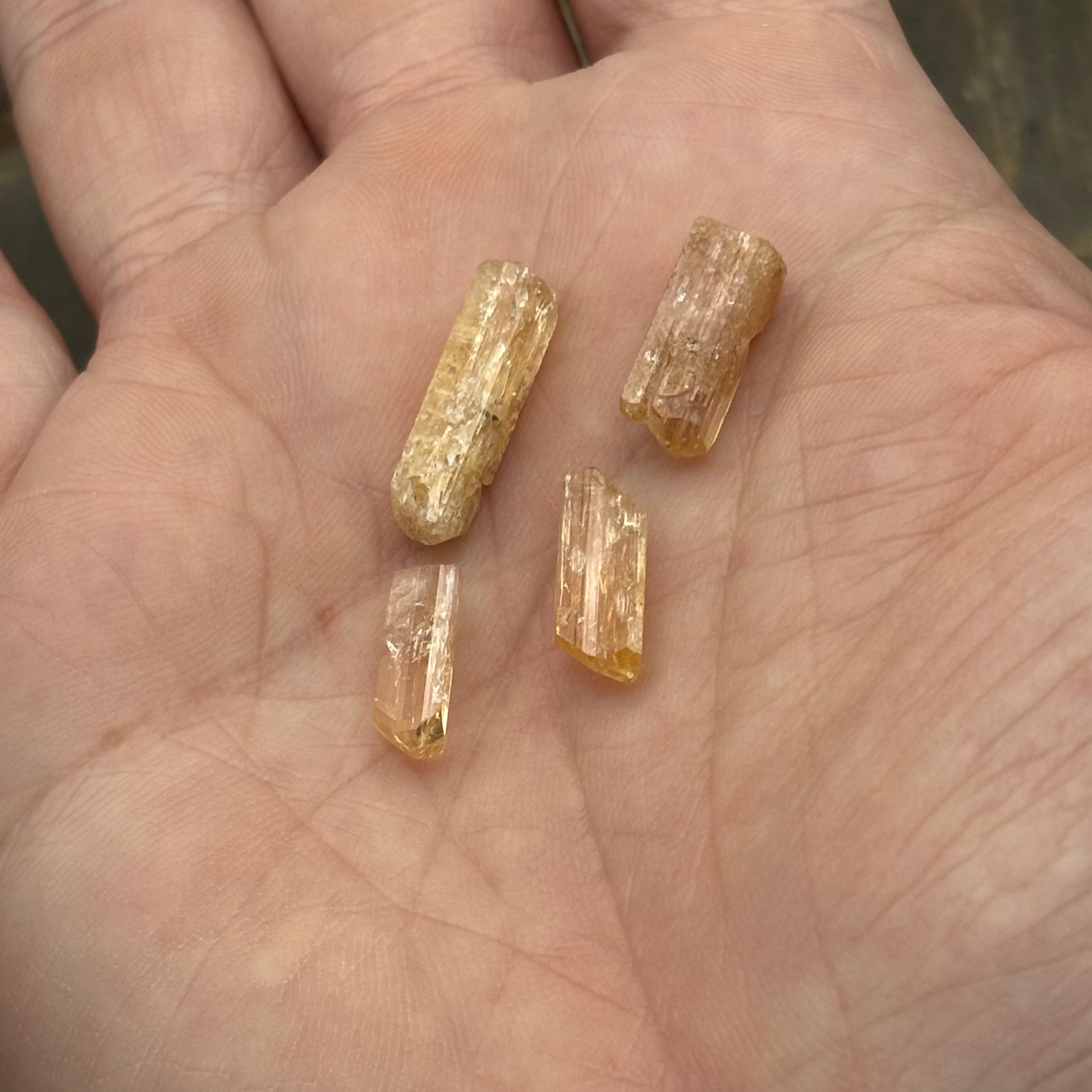 Imperial Topaz for Pure Quartz Test Tube