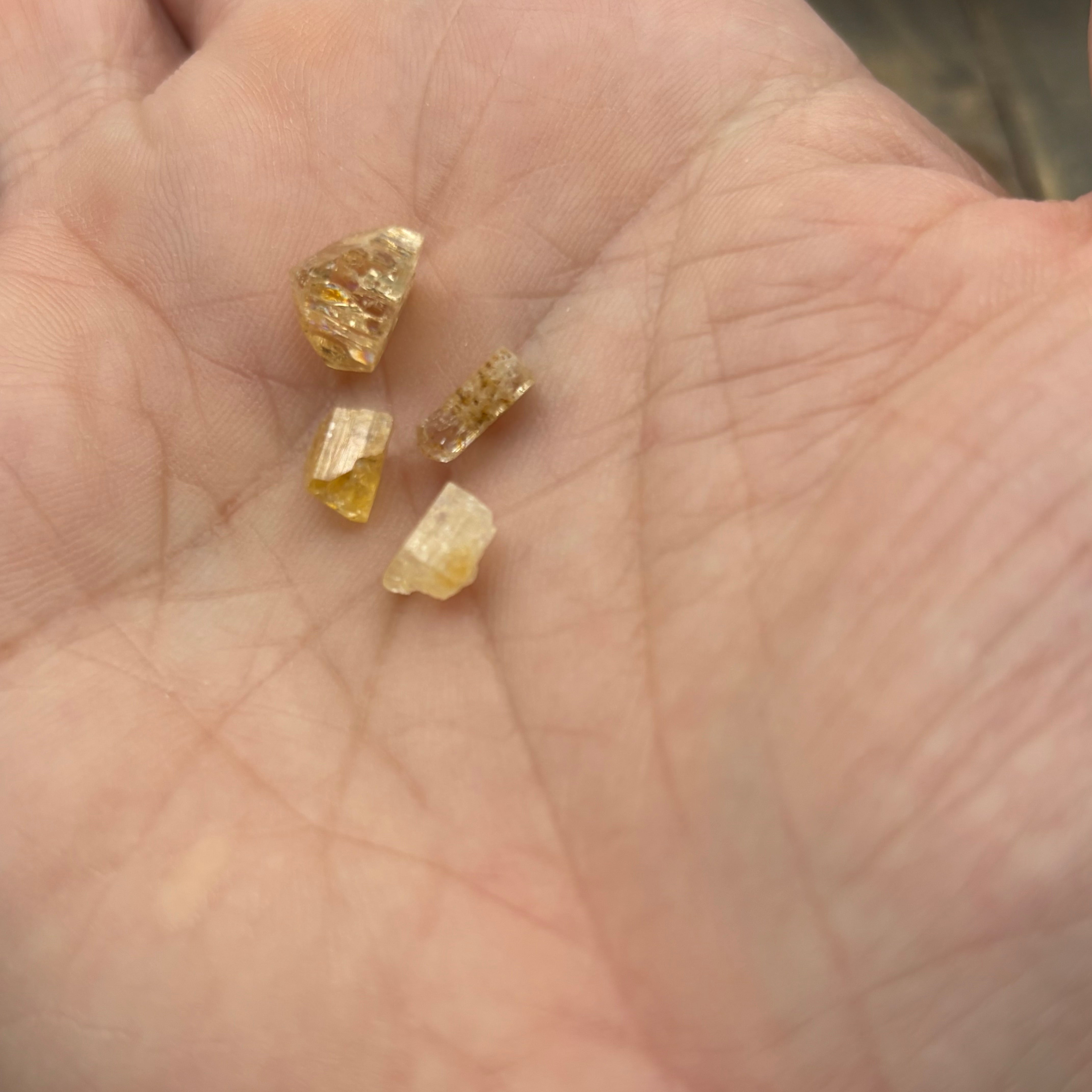 Imperial Topaz for Pure Quartz Test Tube