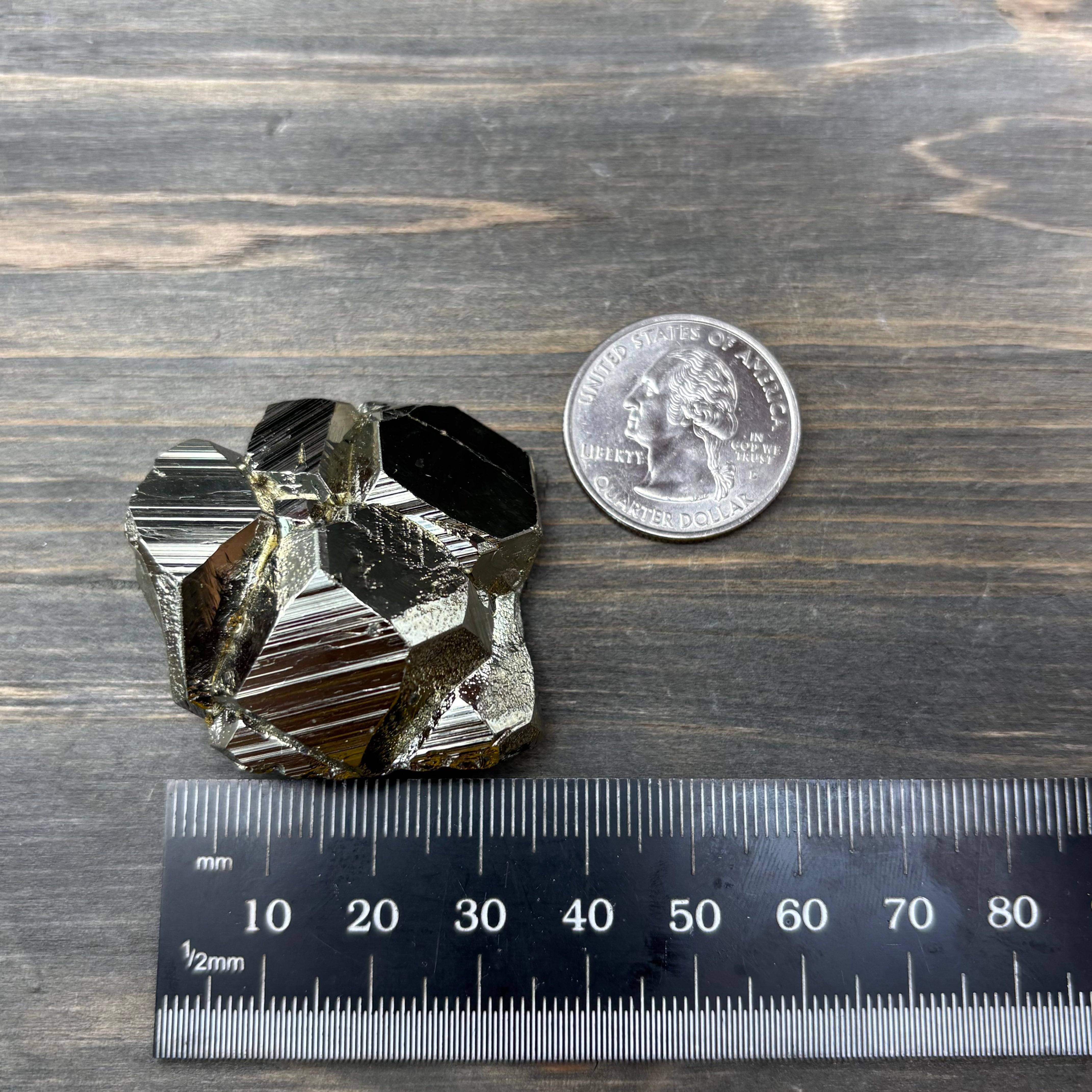 Peruvian Pyrite Crystal - 235
