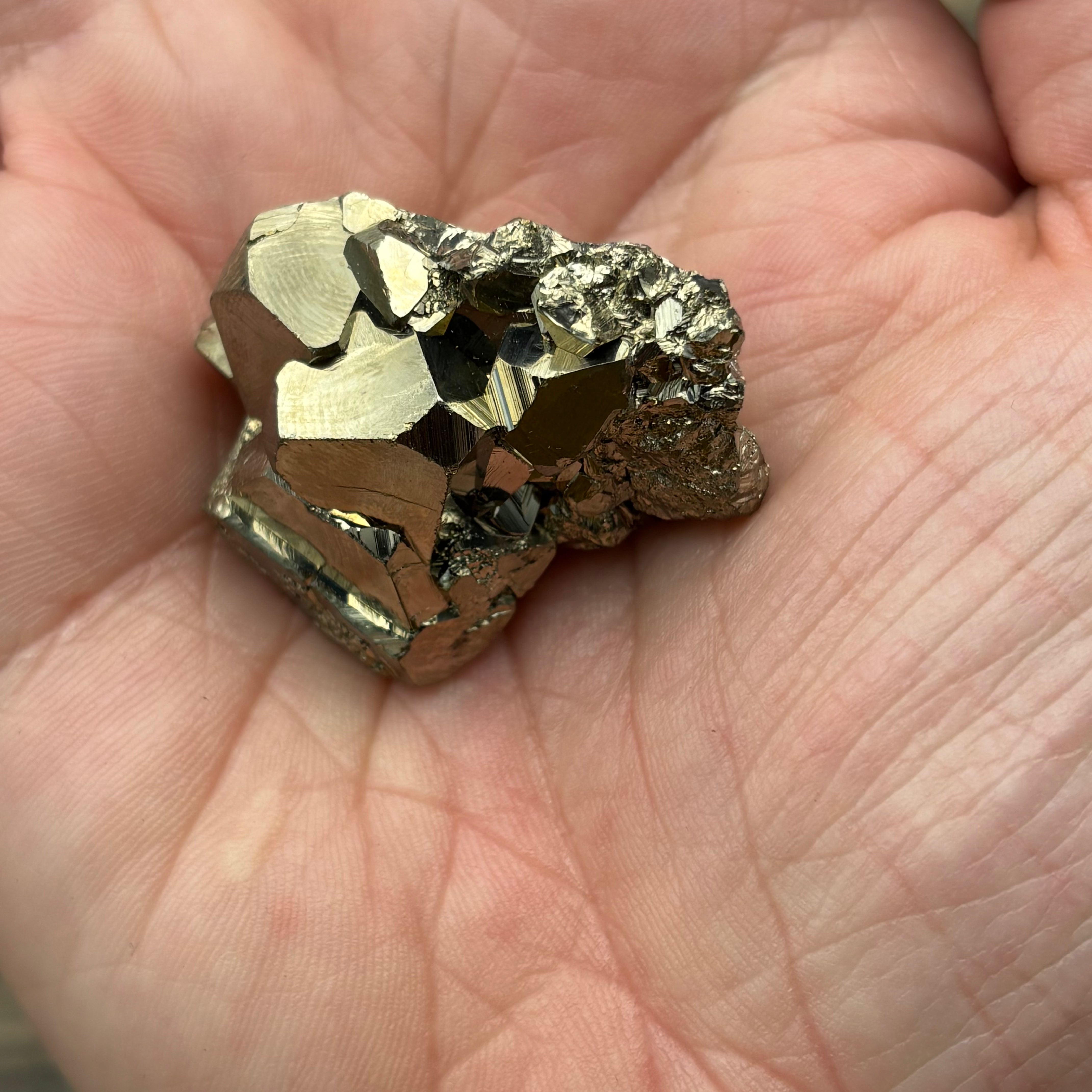 Peruvian Pyrite Crystal - 236