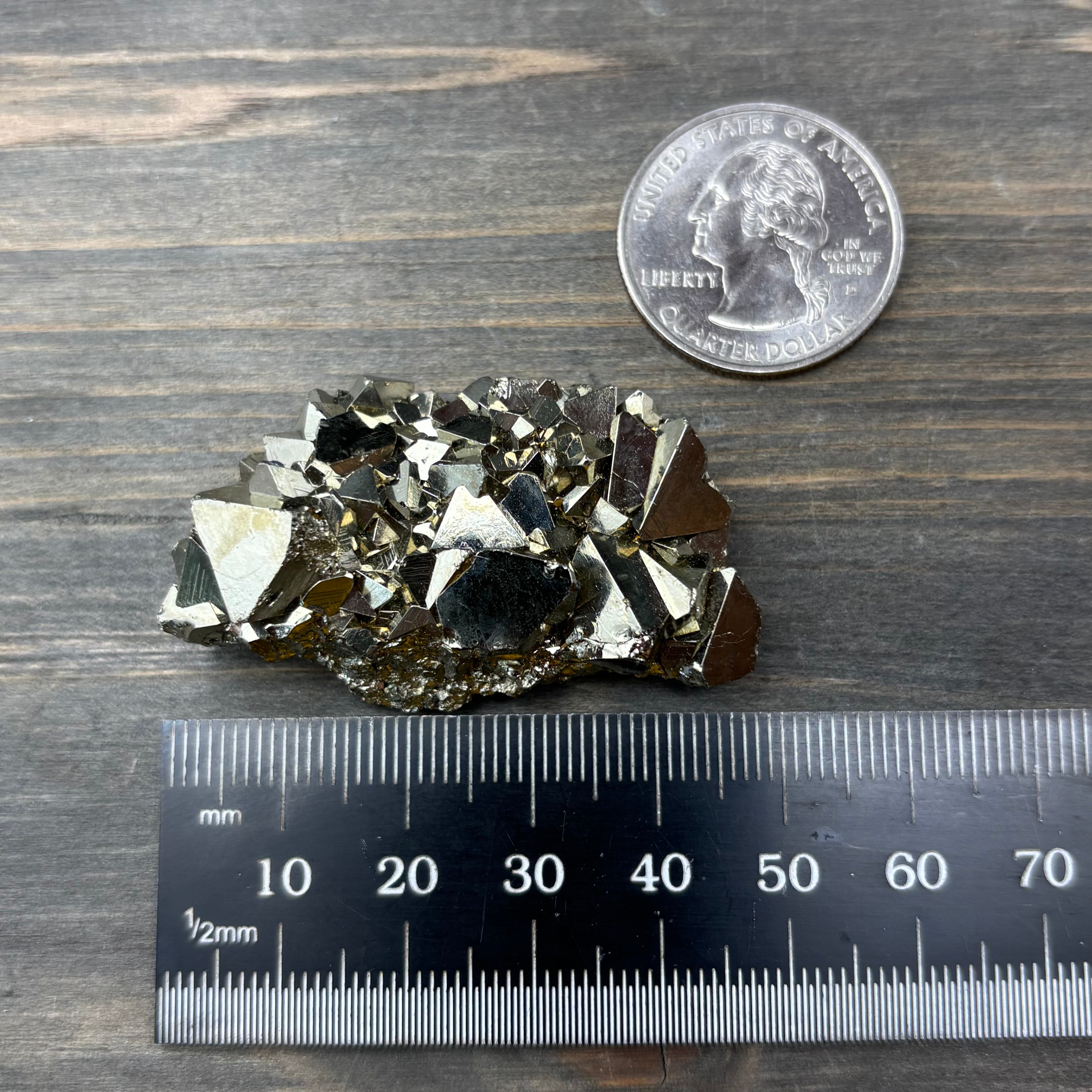 Peruvian Pyrite Crystal - 234