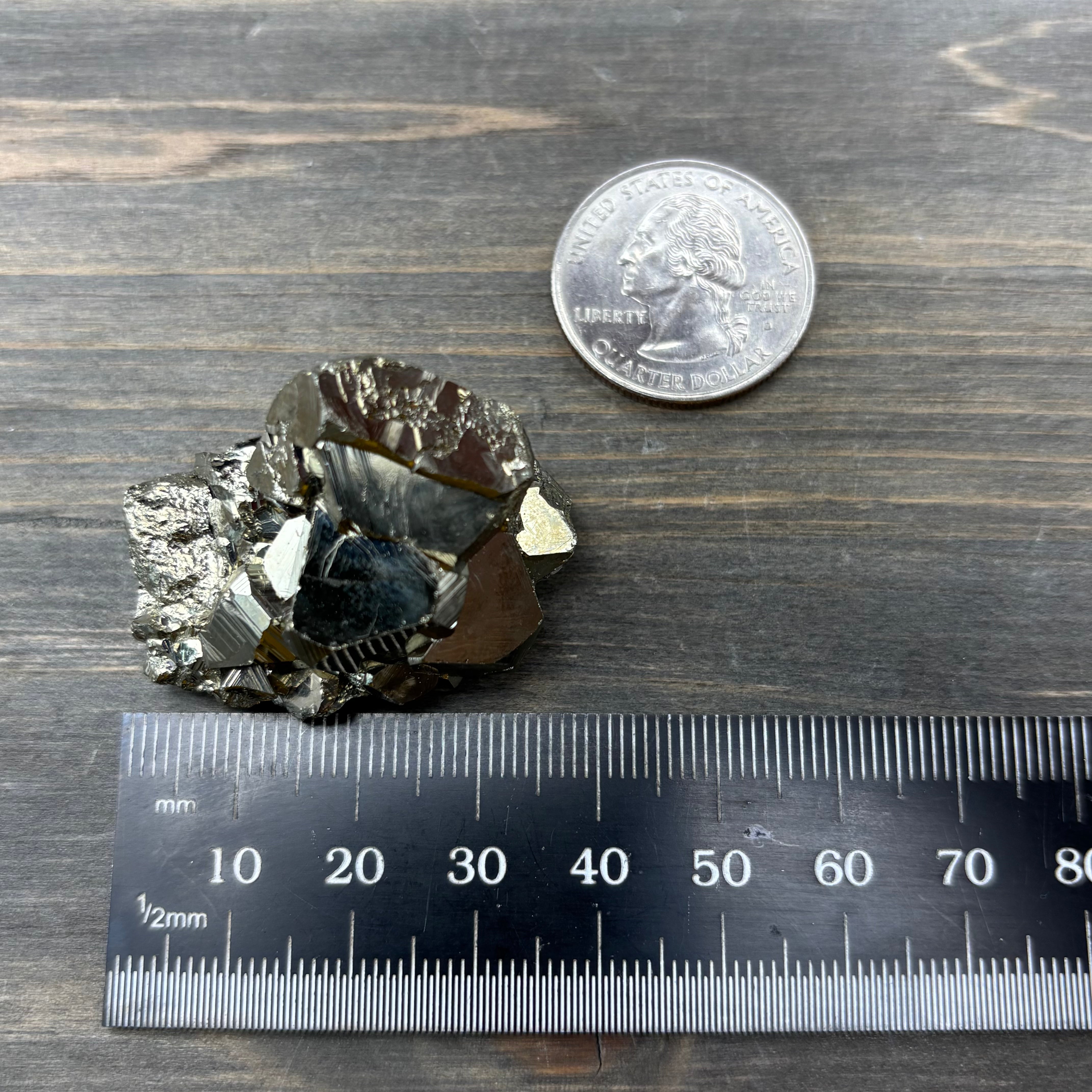 Peruvian Pyrite Crystal - 236
