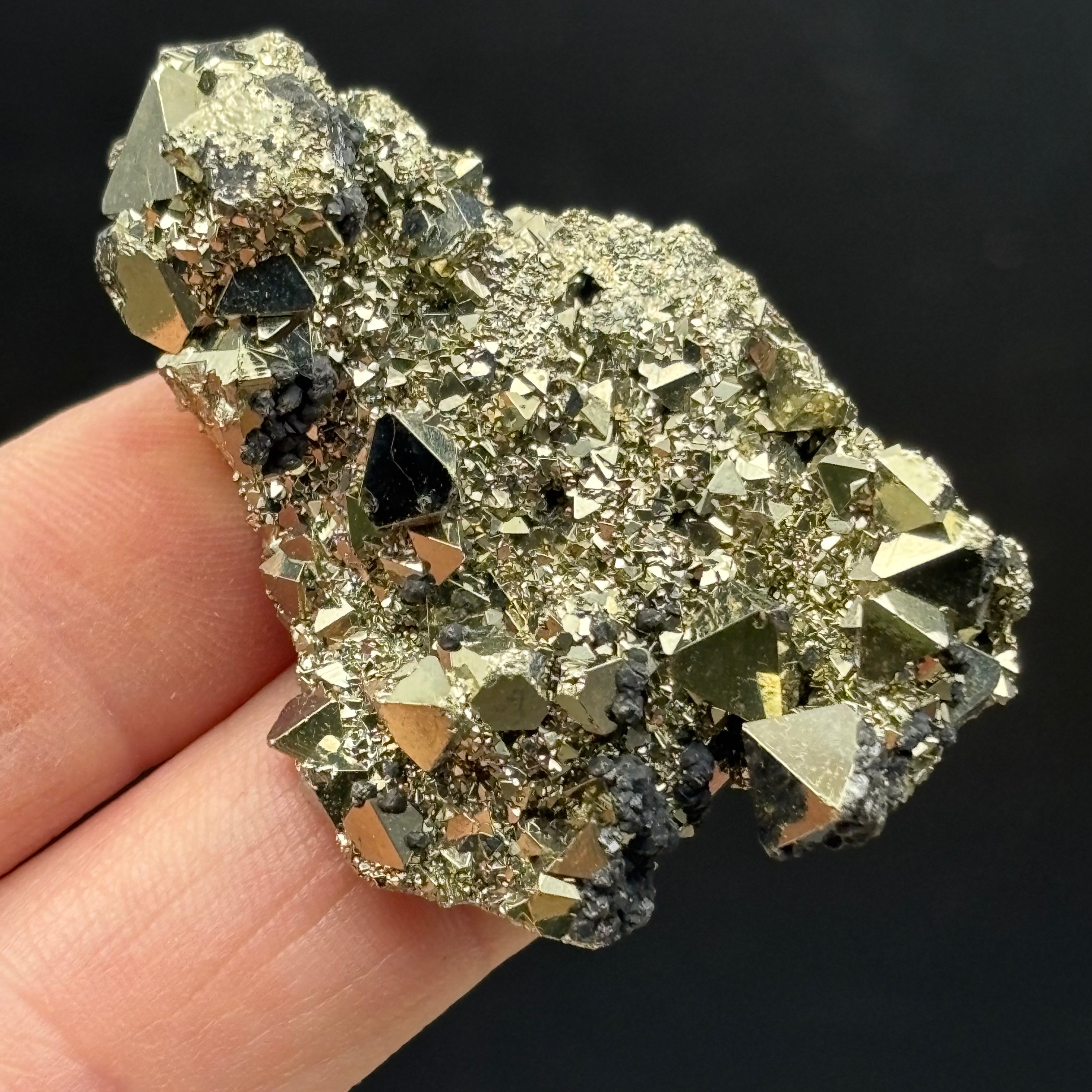 Peruvian Pyrite Crystal - 258
