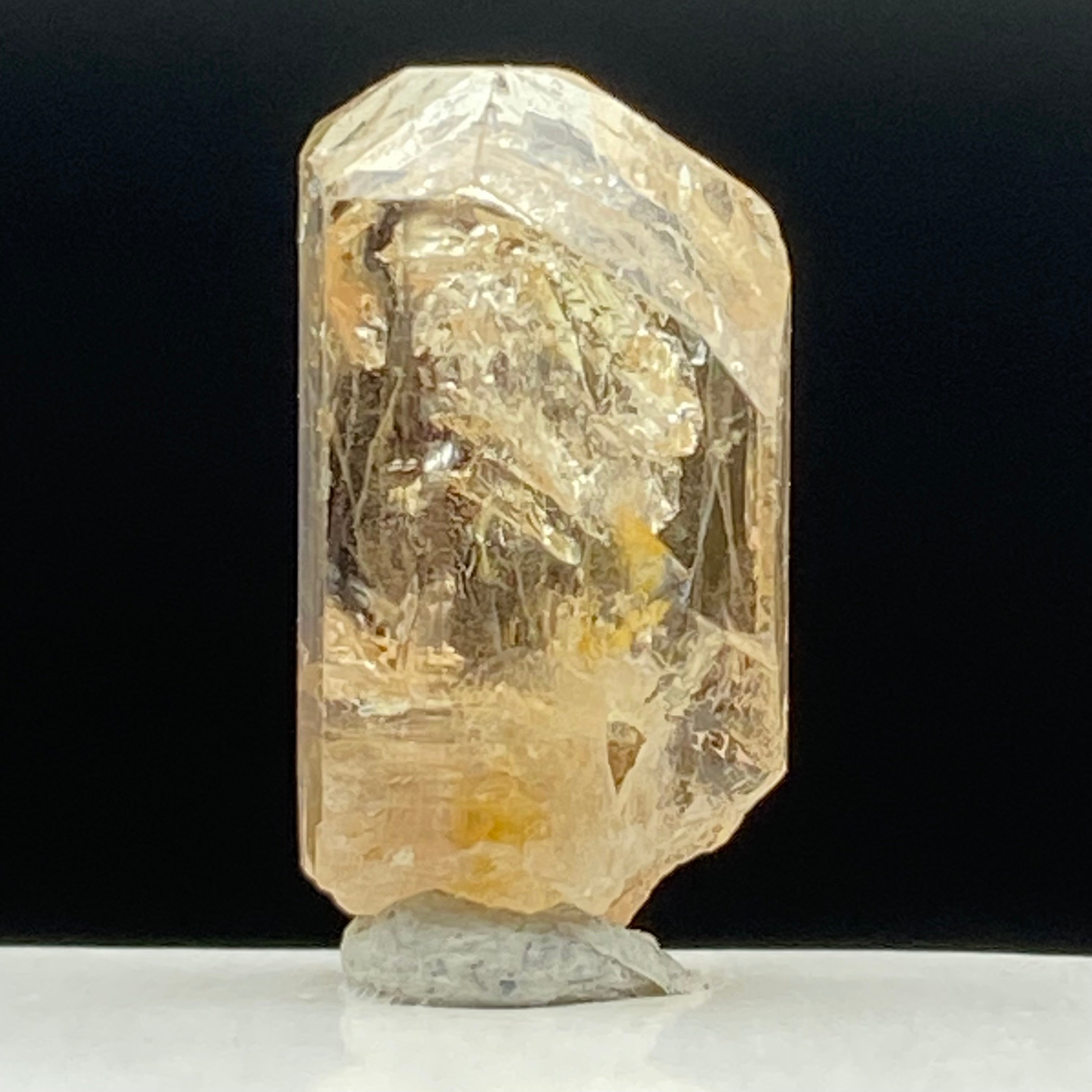 Imperial Topaz Natural Full Terminated Crystal - 161