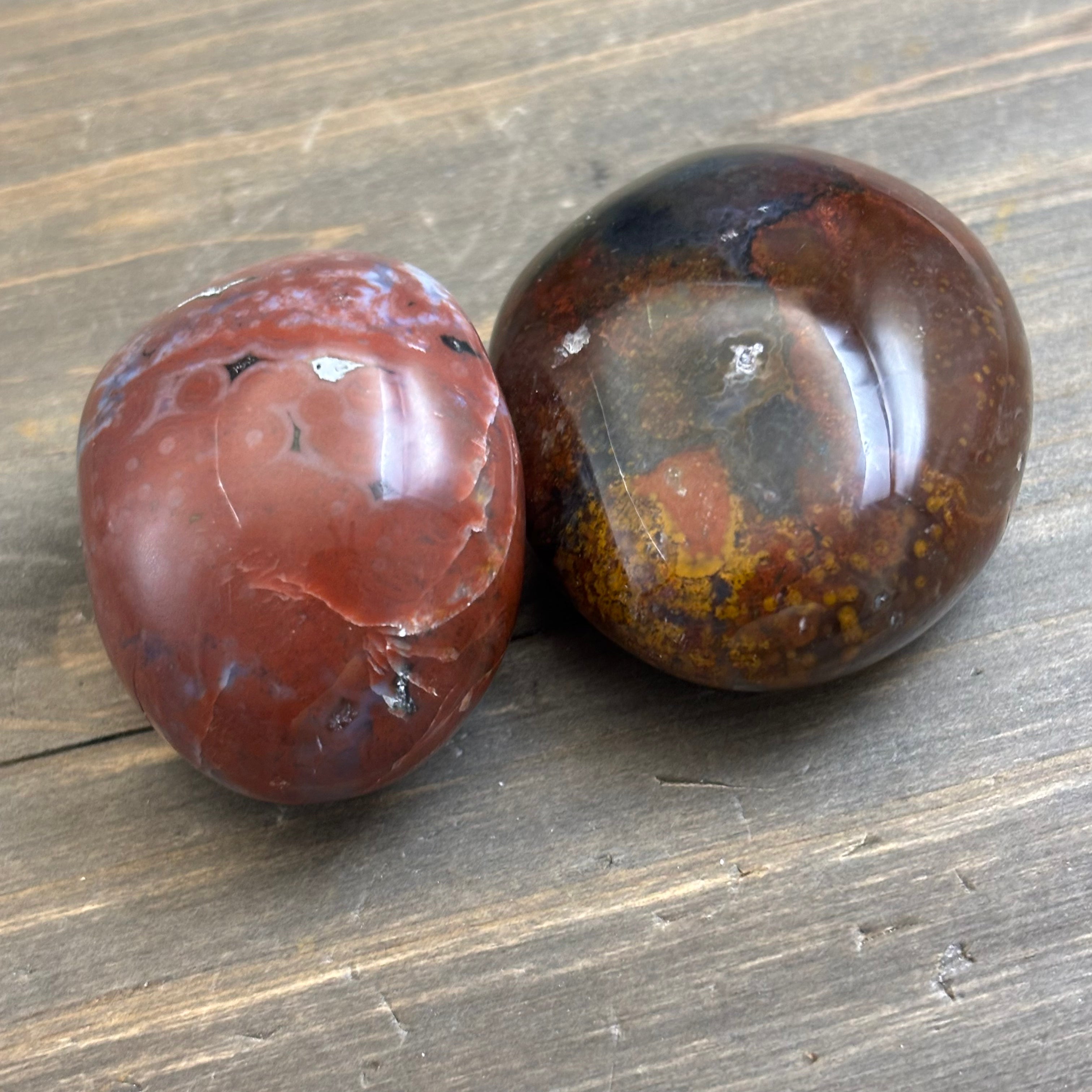 Ocean Jasper 5-Element Palm Pairs