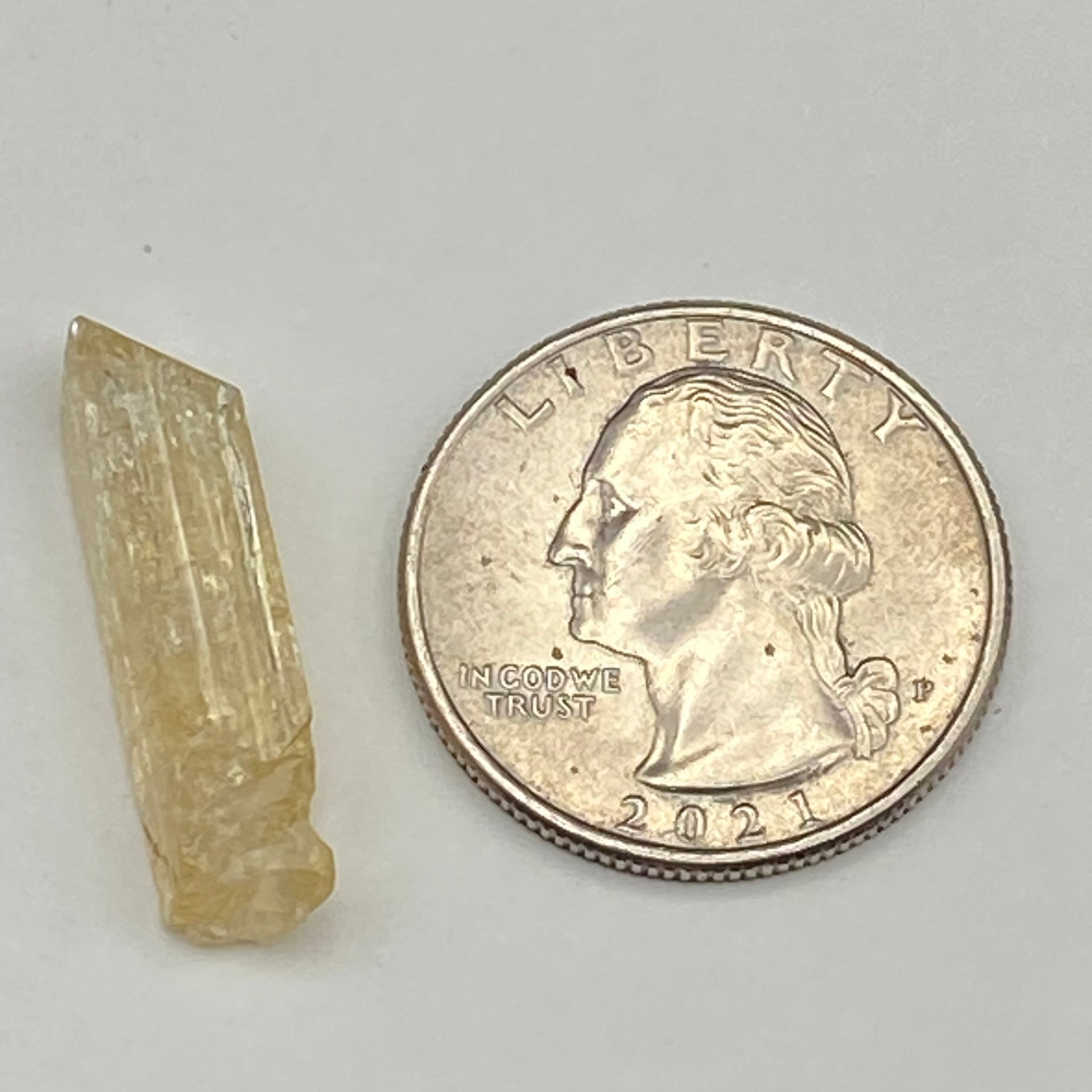 Imperial Topaz Natural Full Terminated Crystal - 168