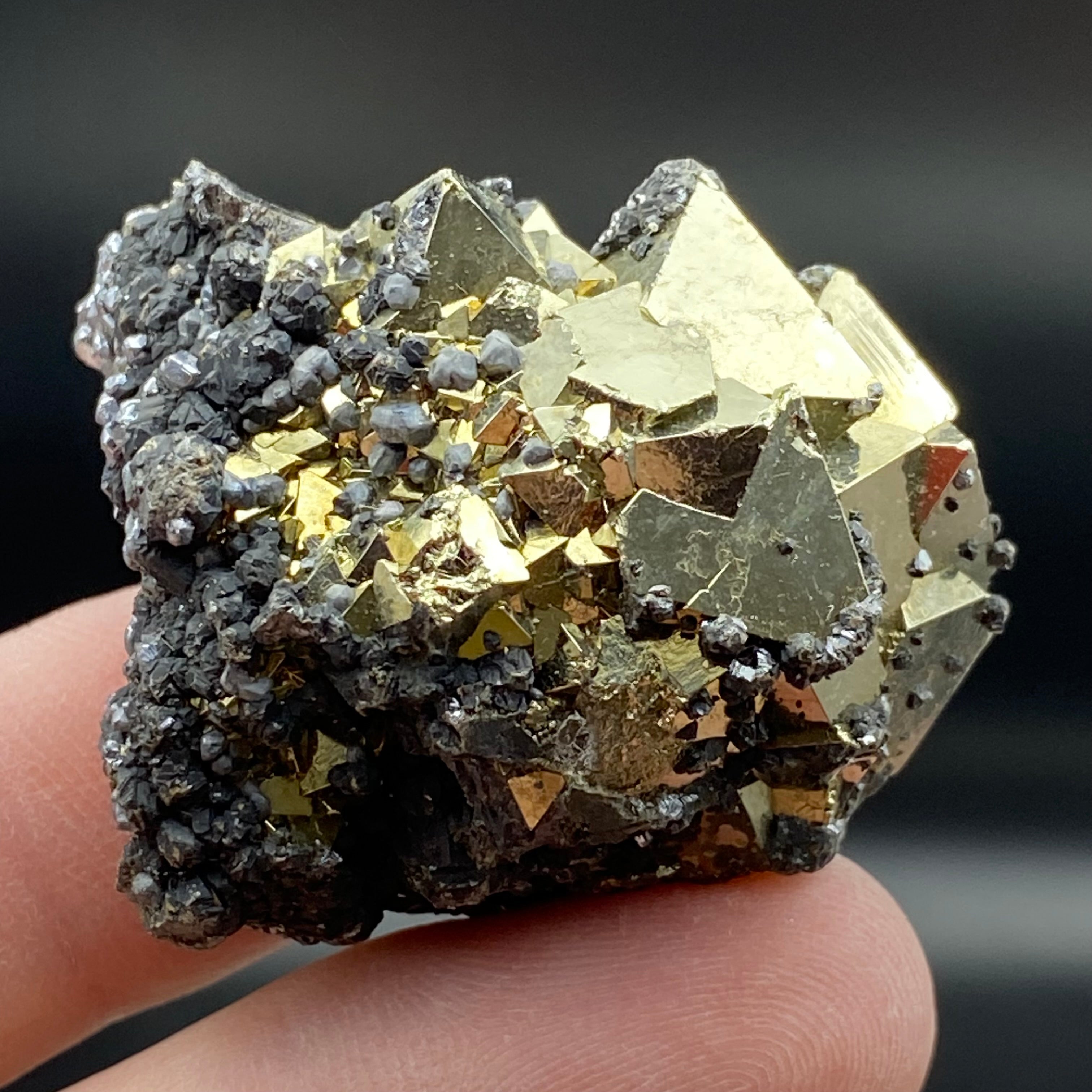 Peruvian Pyrite Crystal - 108