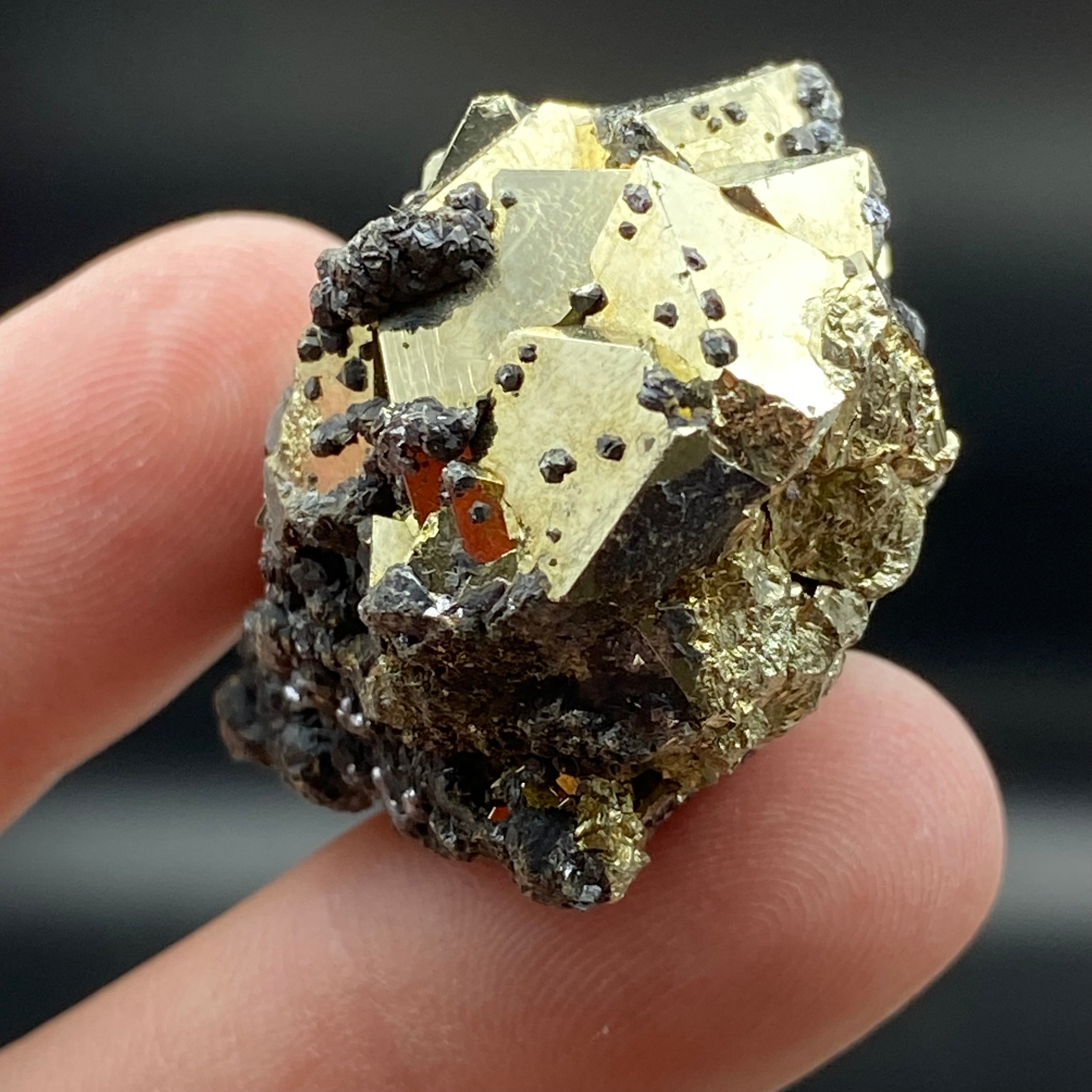 Peruvian Pyrite Crystal - 108