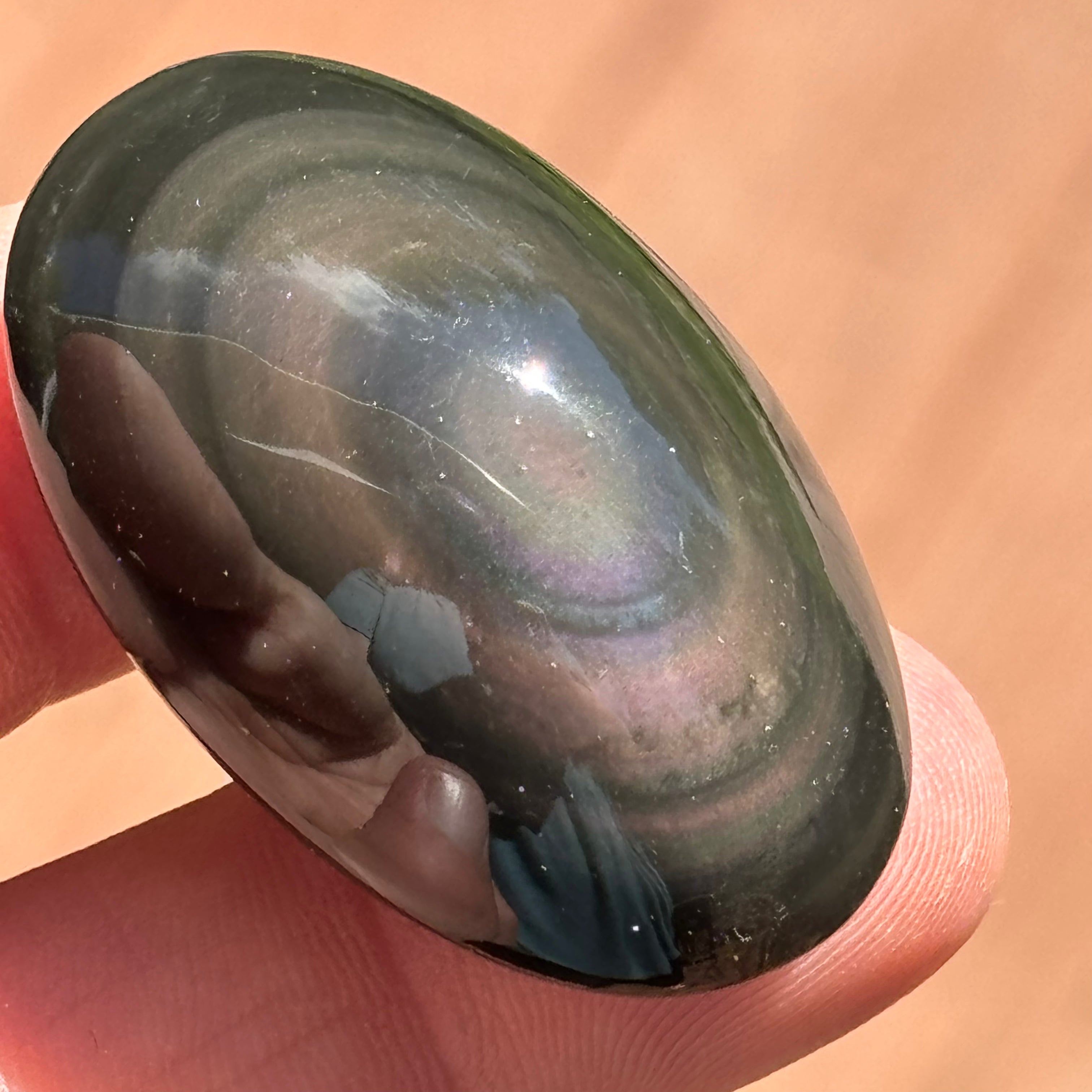 Rainbow Obsidian Talisman  -  186