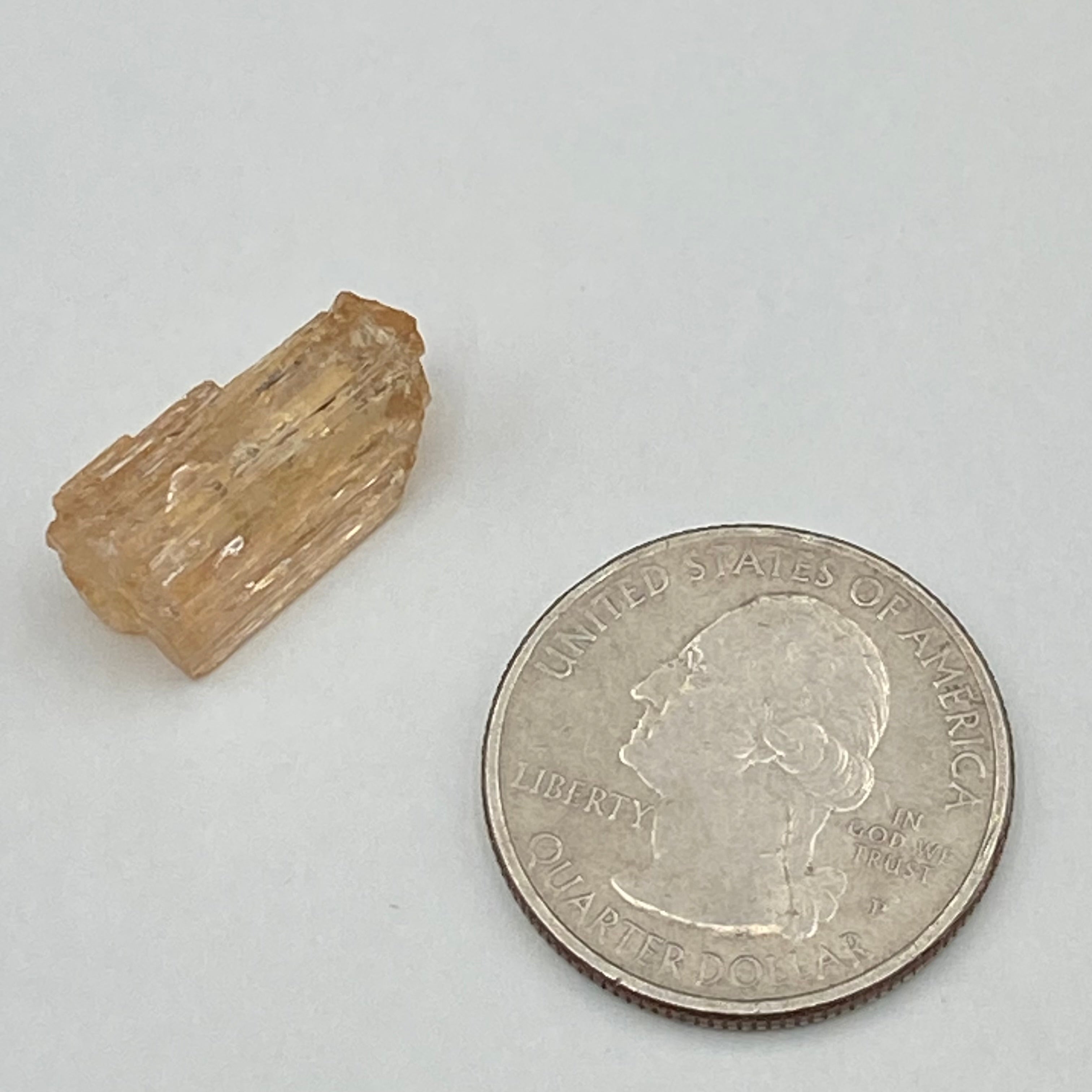 Imperial Topaz Natural Full Terminated Crystal - 172