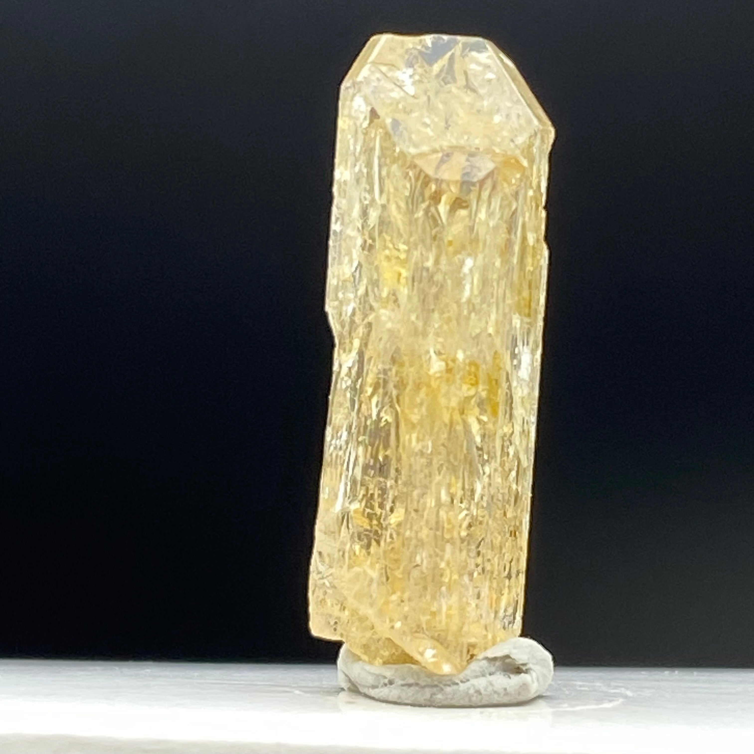 Imperial Topaz Natural Full Terminated Crystal - 185