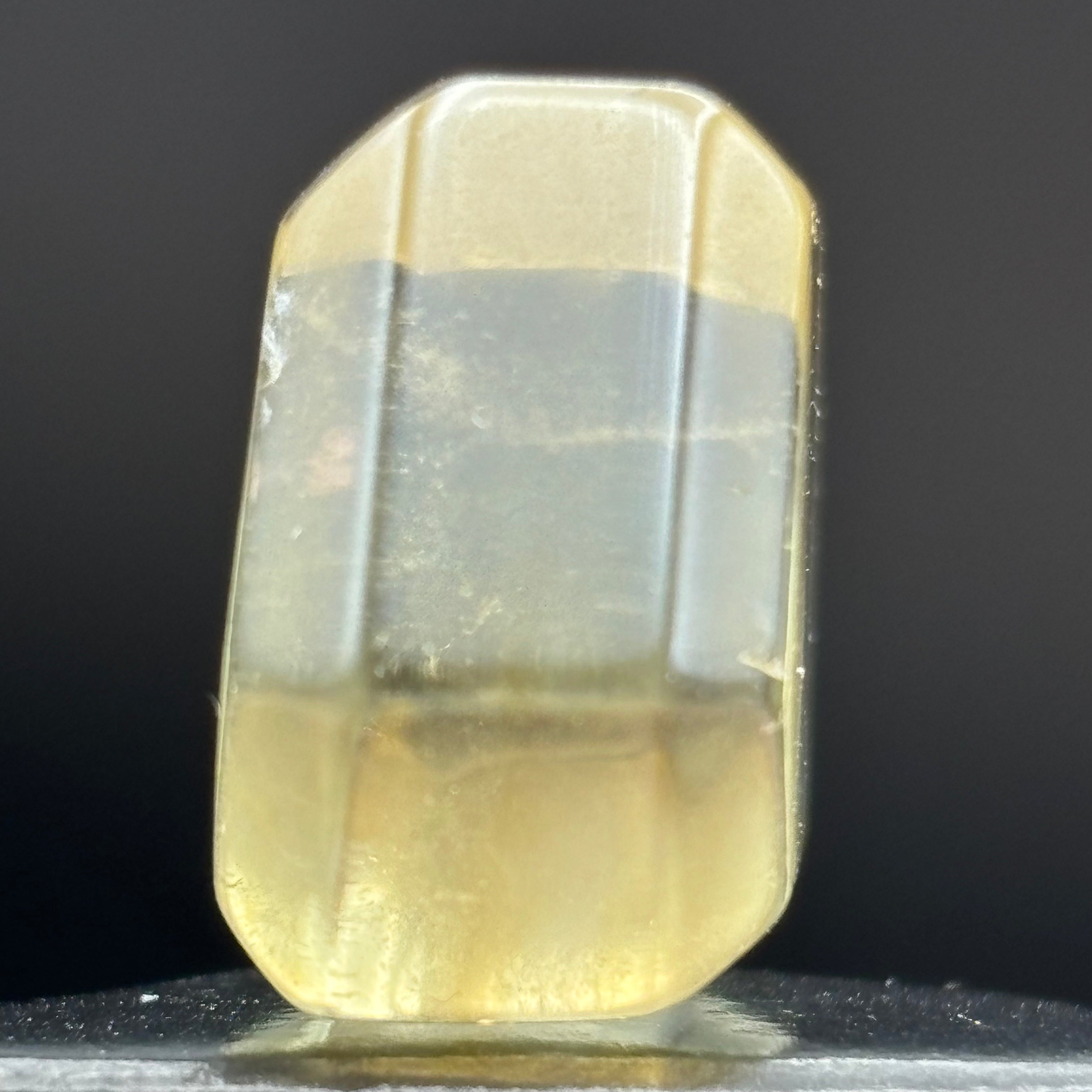 Citrine Crystal Cross-Section - 009