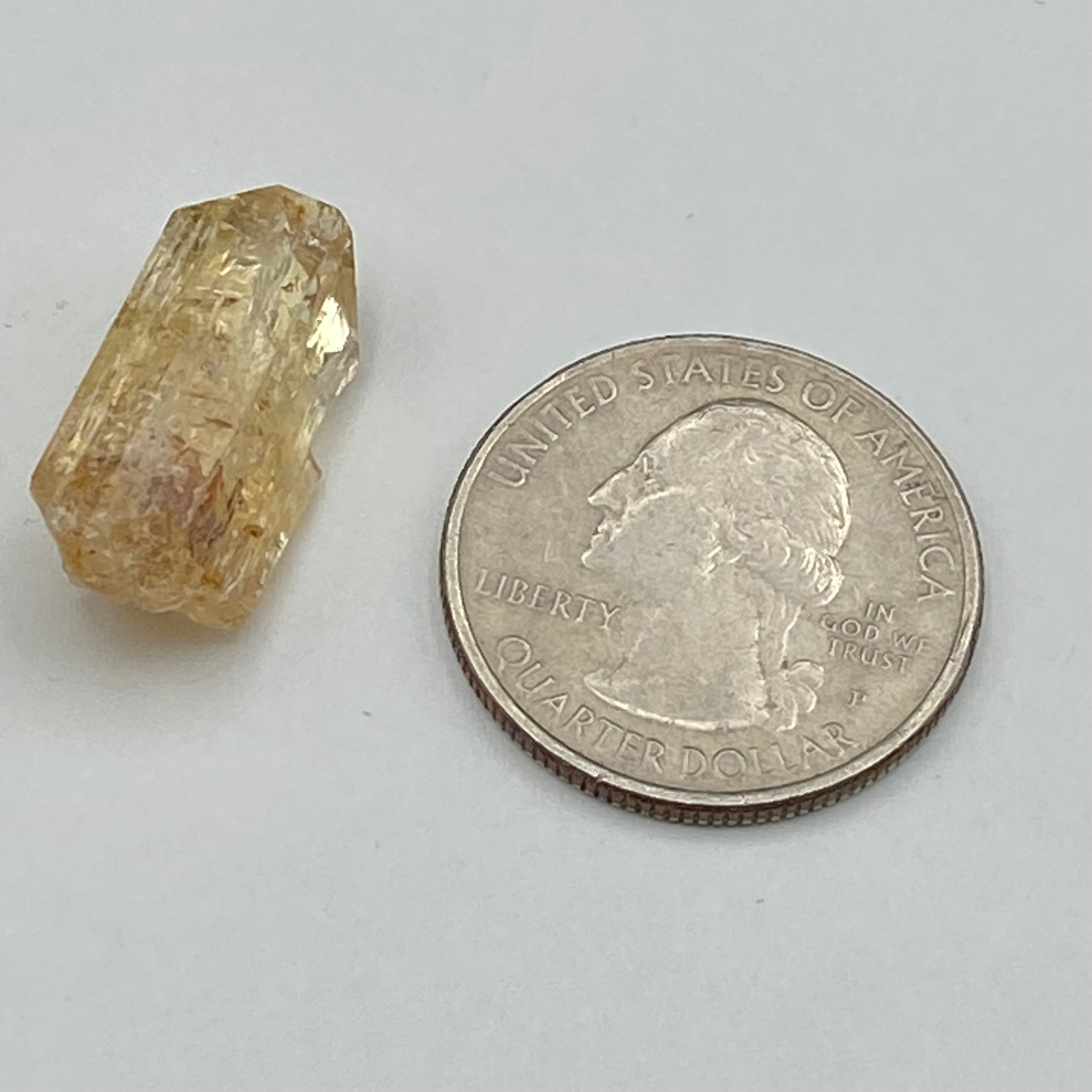 Imperial Topaz Natural Full Terminated Crystal - 194