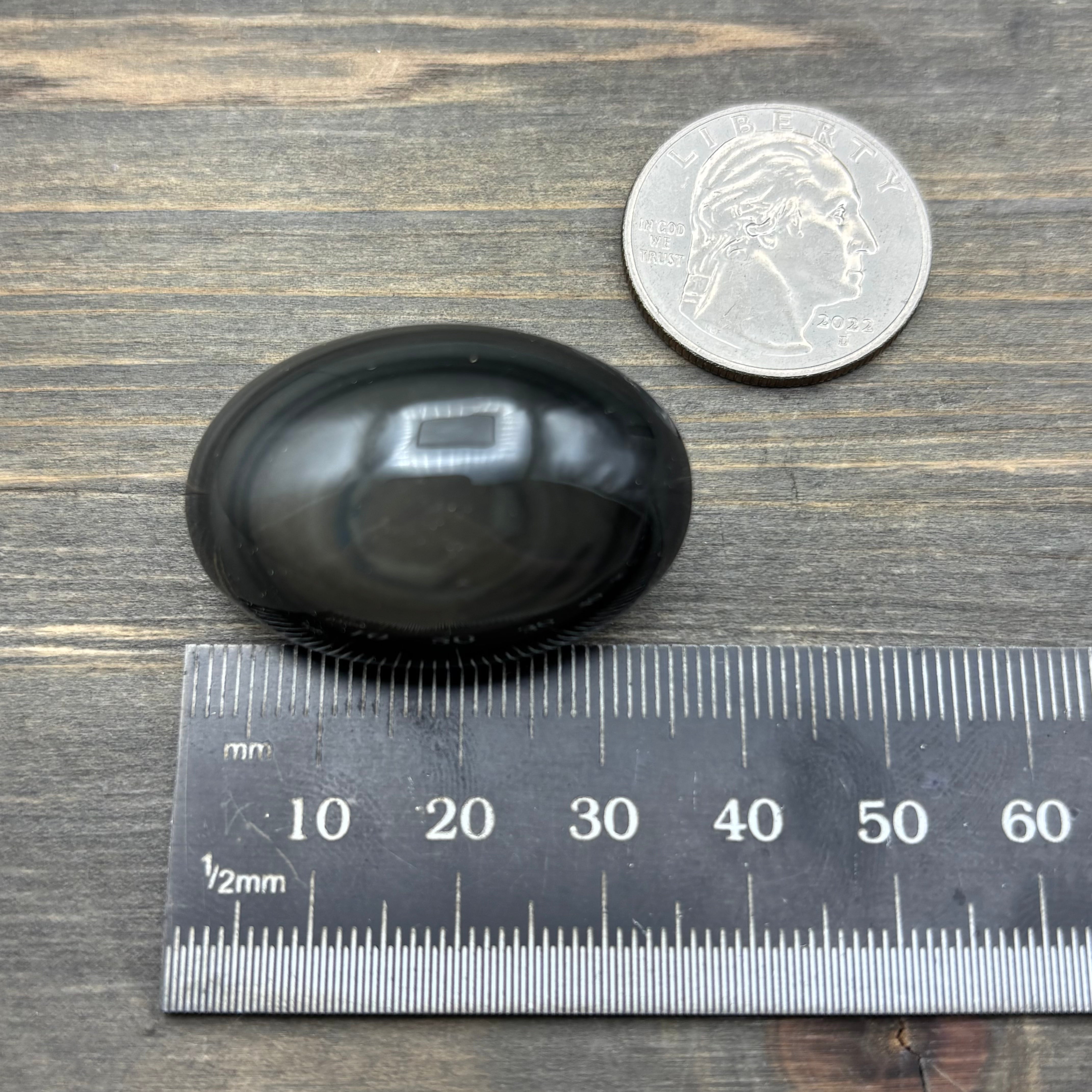 Rainbow Obsidian Talisman - 222