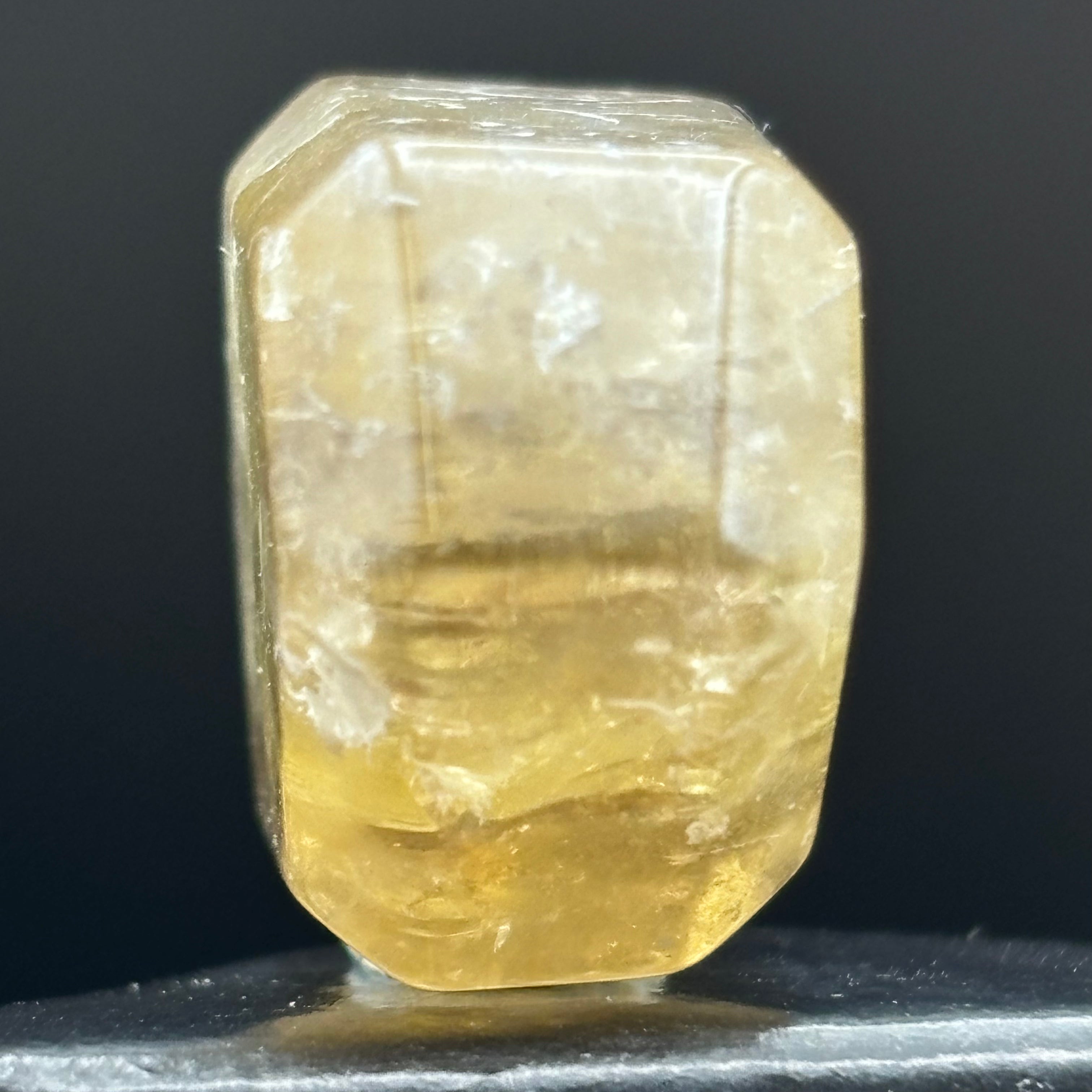 Citrine Crystal Cross-Section - 031