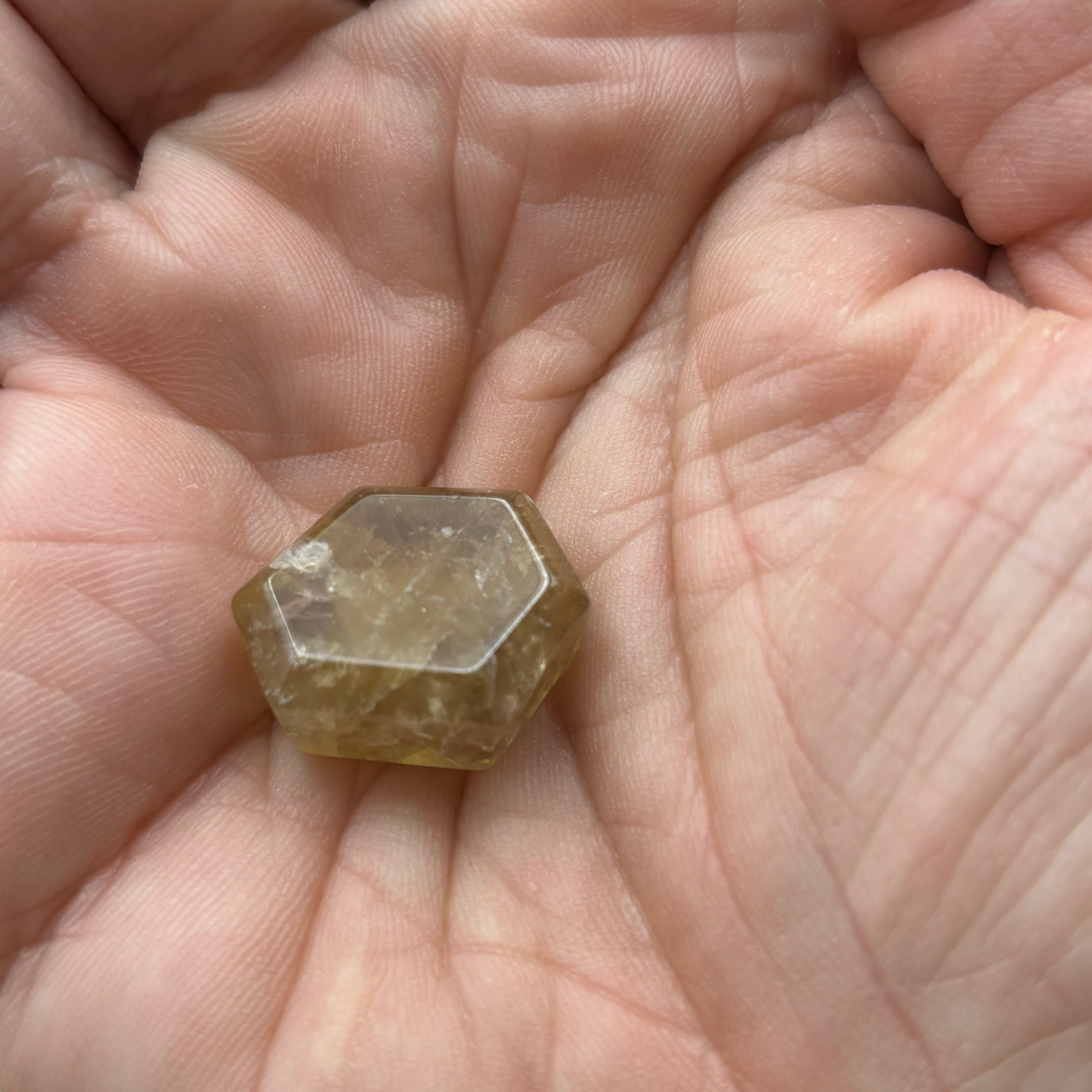 Citrine Crystal Cross-Section - 031