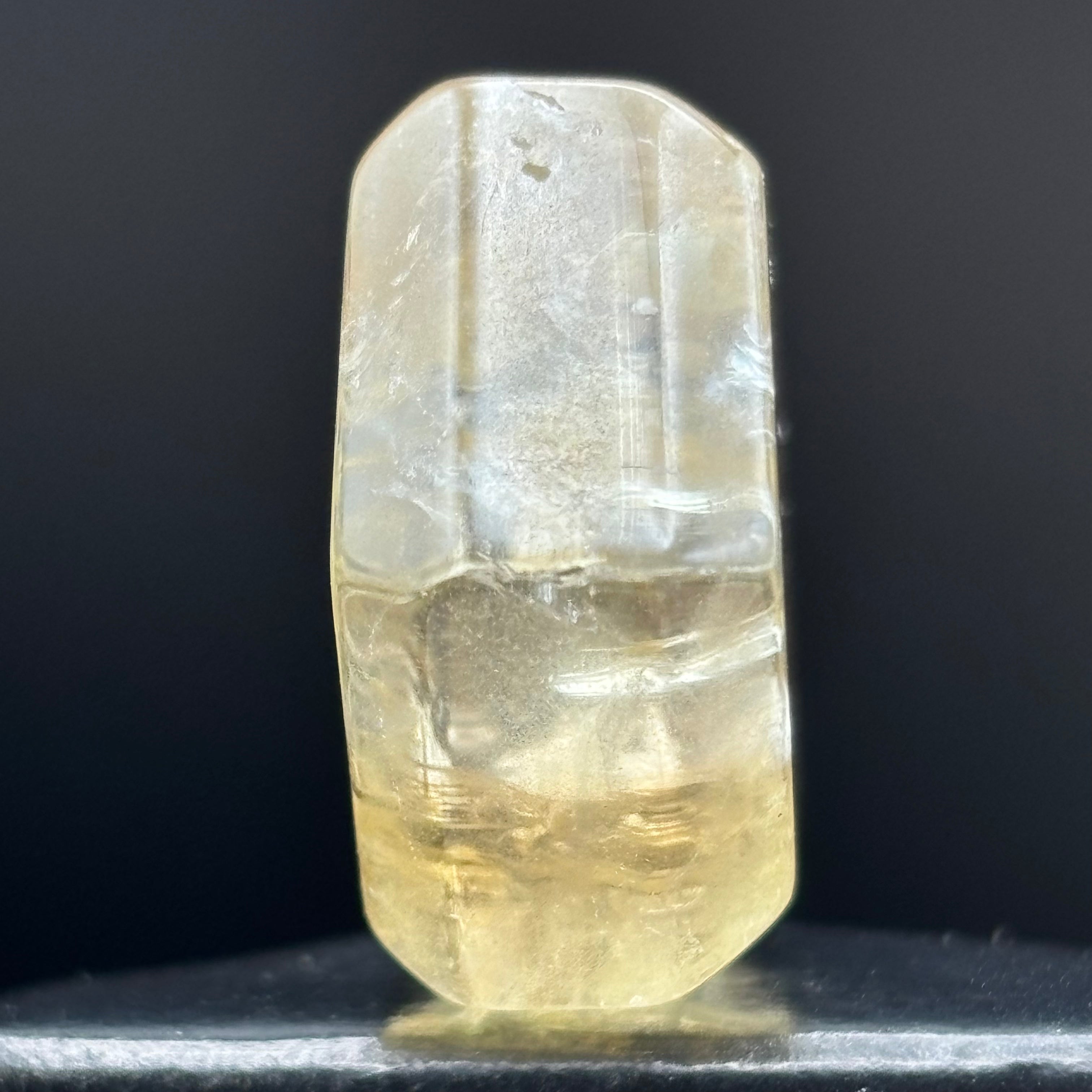 Citrine Crystal Cross-Section - 032
