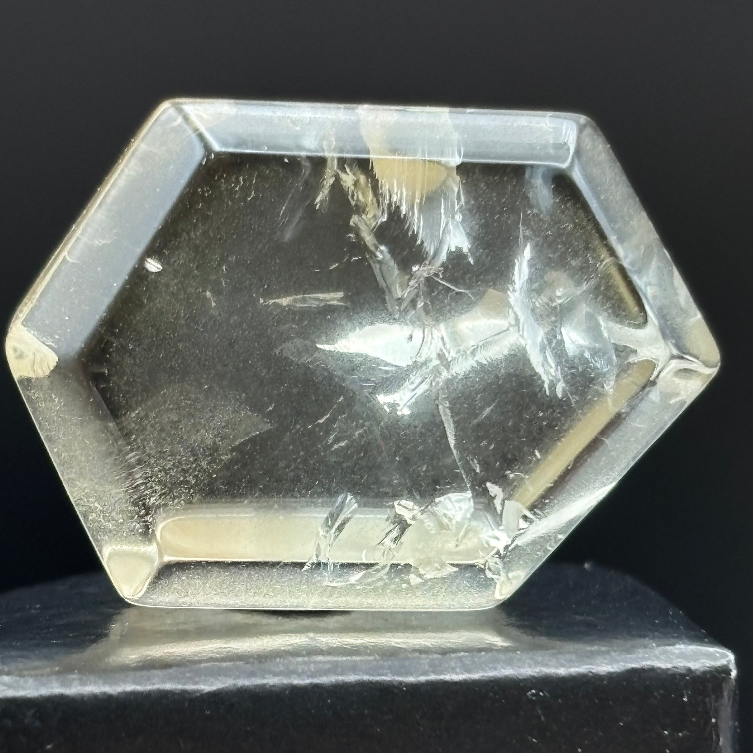 Citrine Crystal Cross-Section - 037
