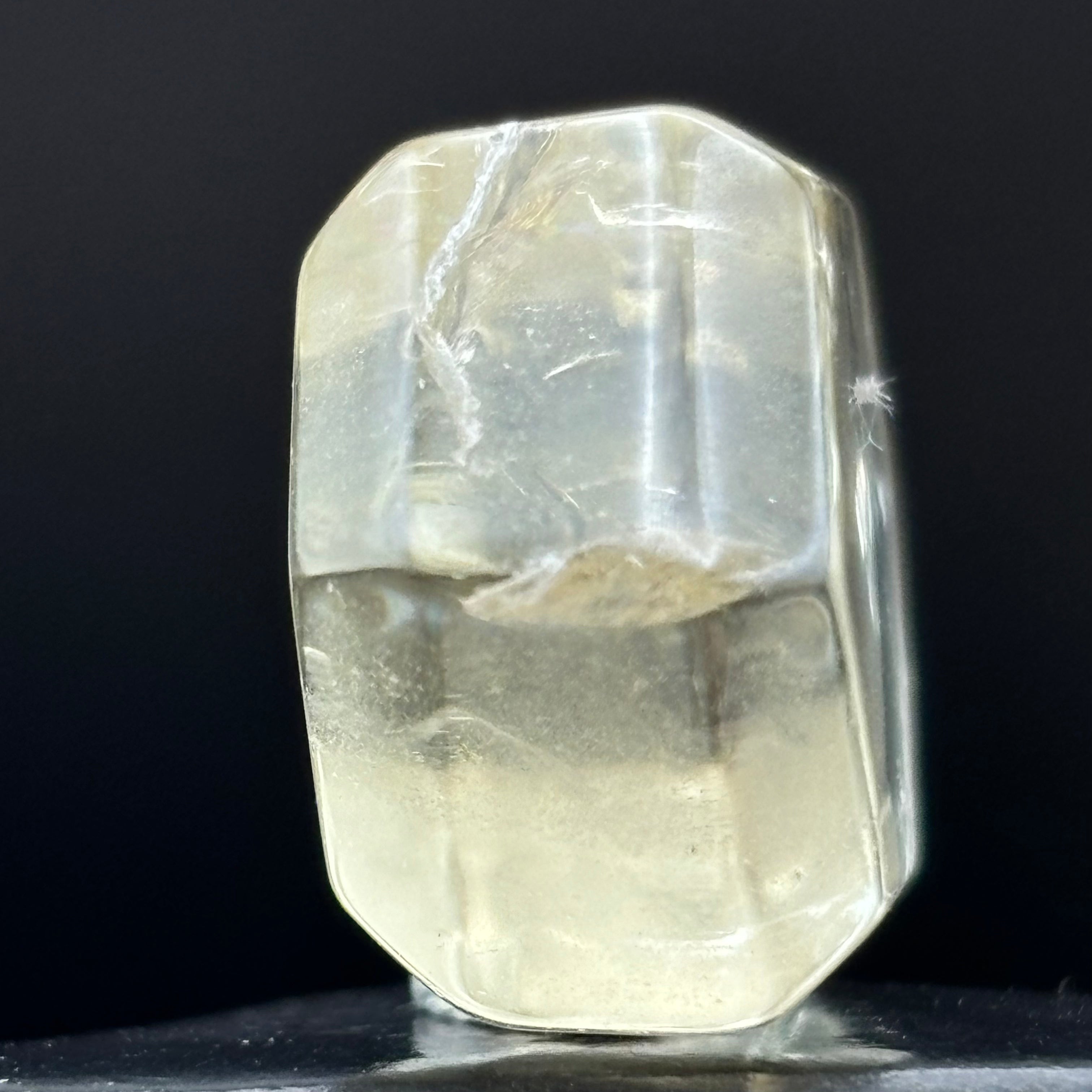 Citrine Crystal Cross-Section - 037