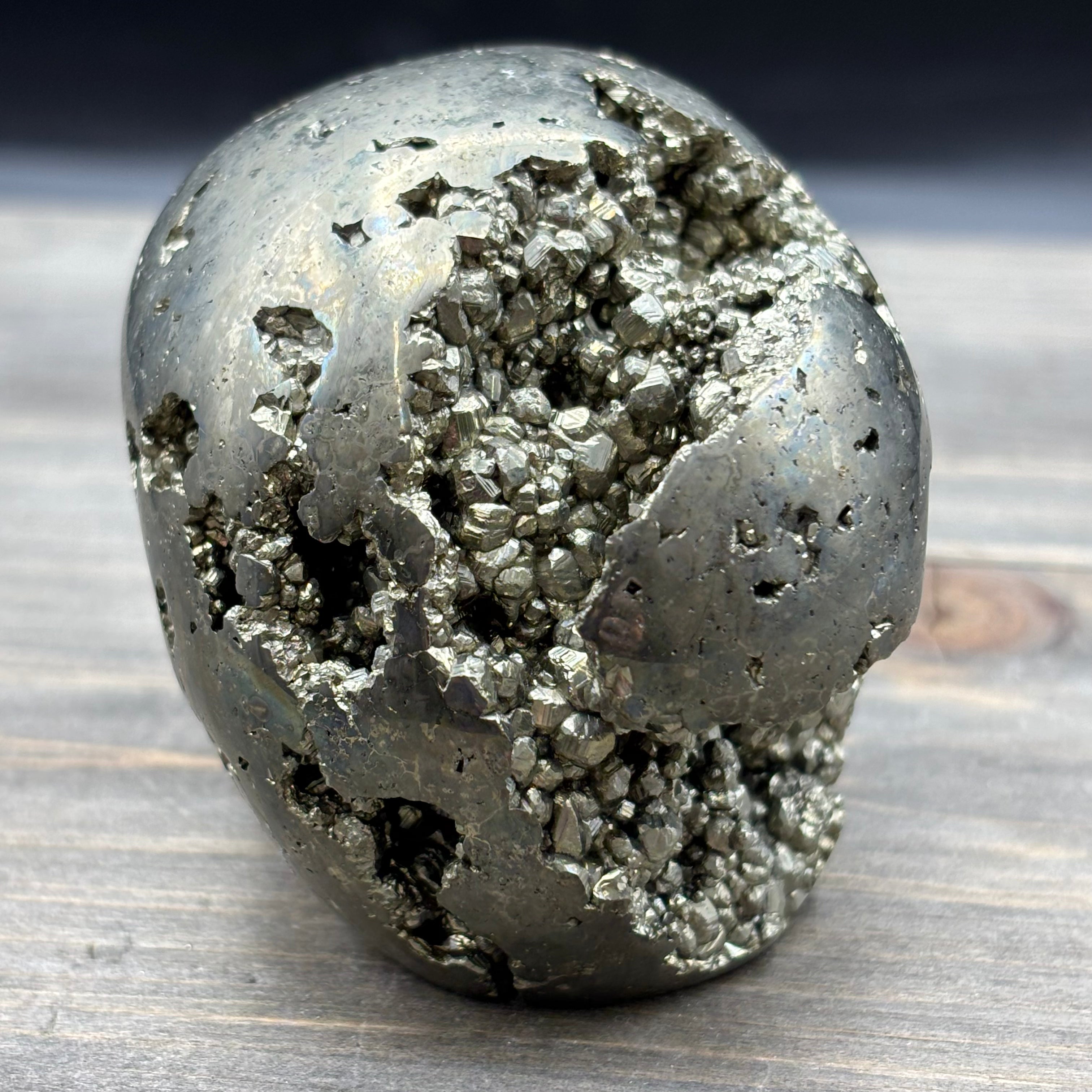 Pyrite Crystal Skull - 022