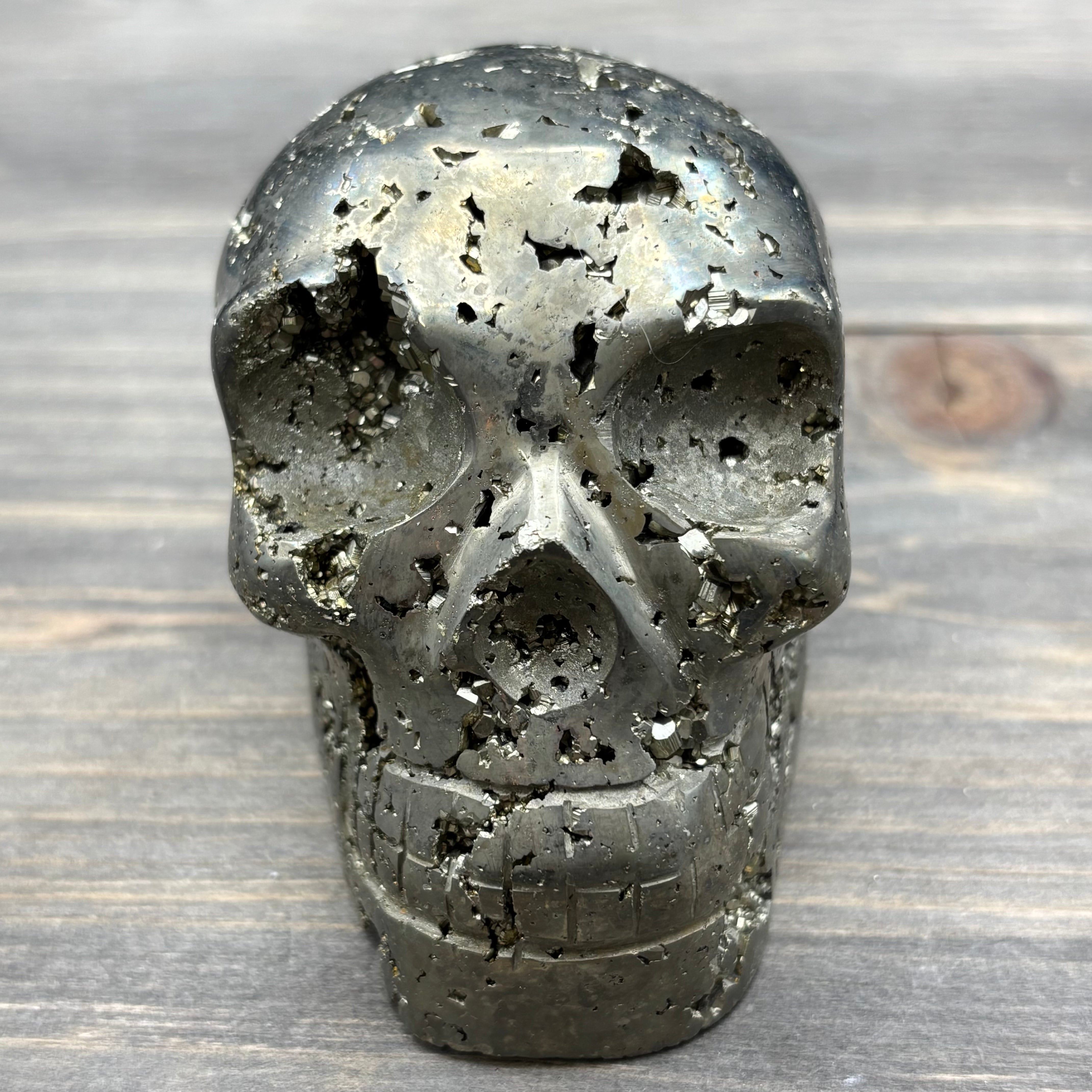 Pyrite Crystal Skull - 024
