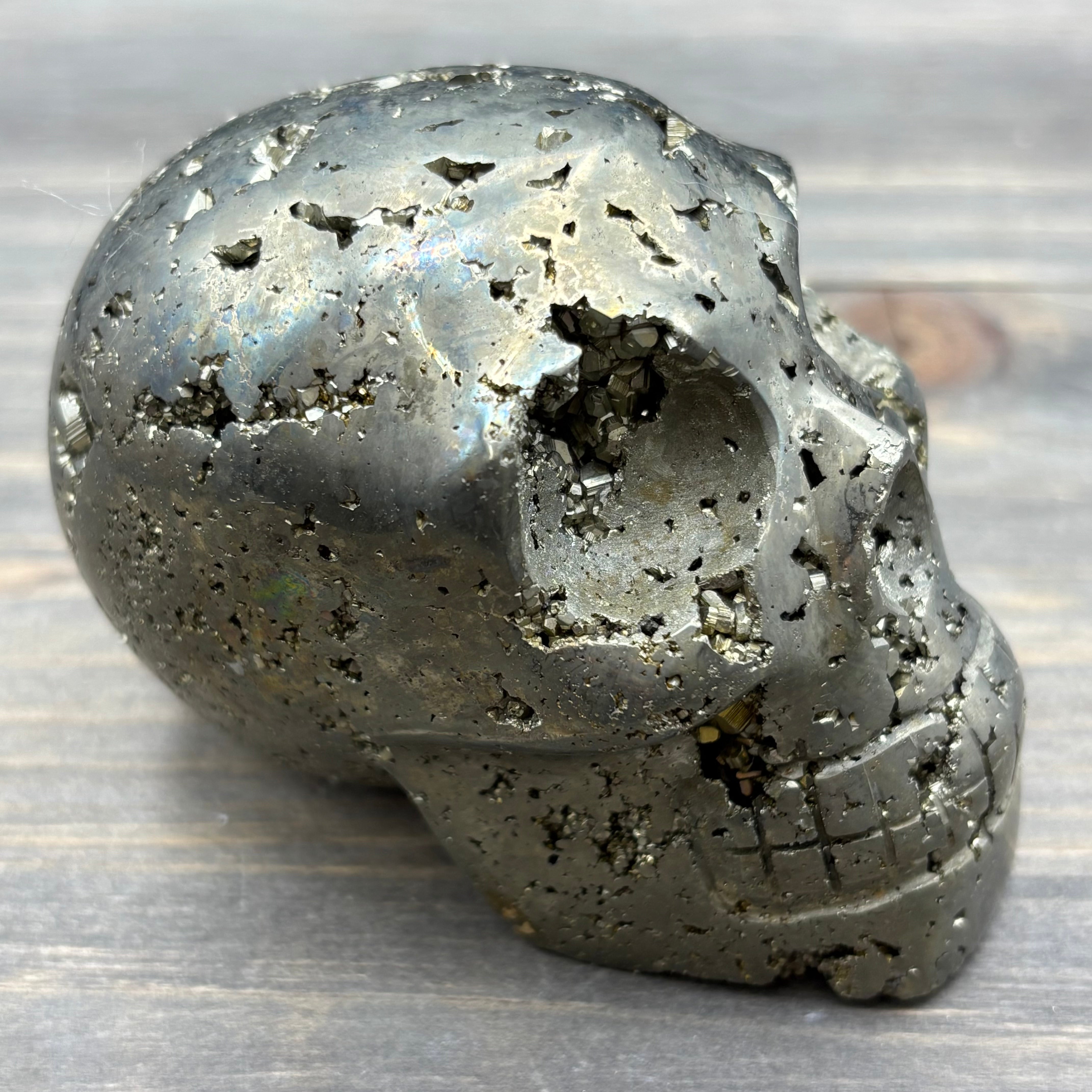Pyrite Crystal Skull - 024
