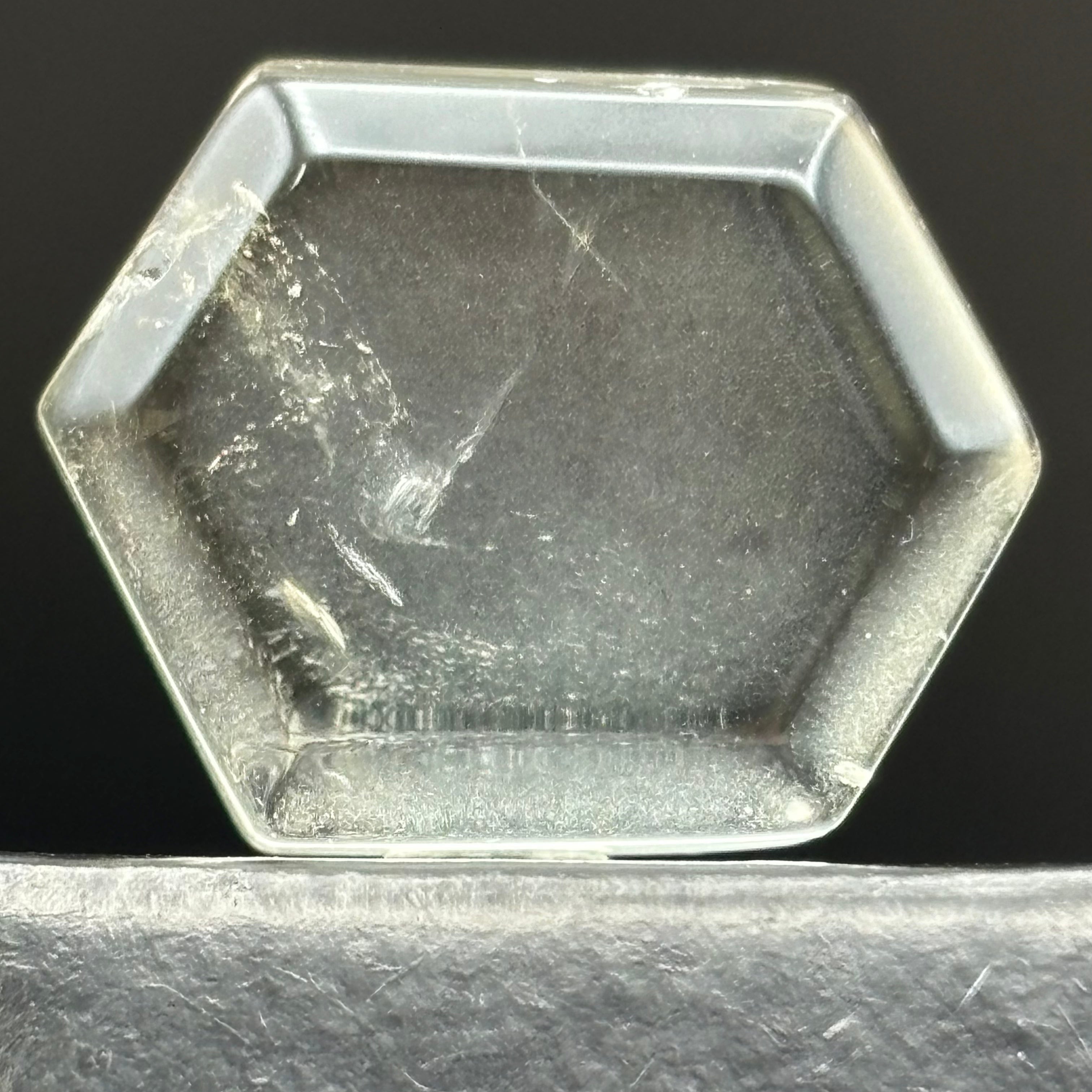 Citrine Crystal Cross-Section - 041
