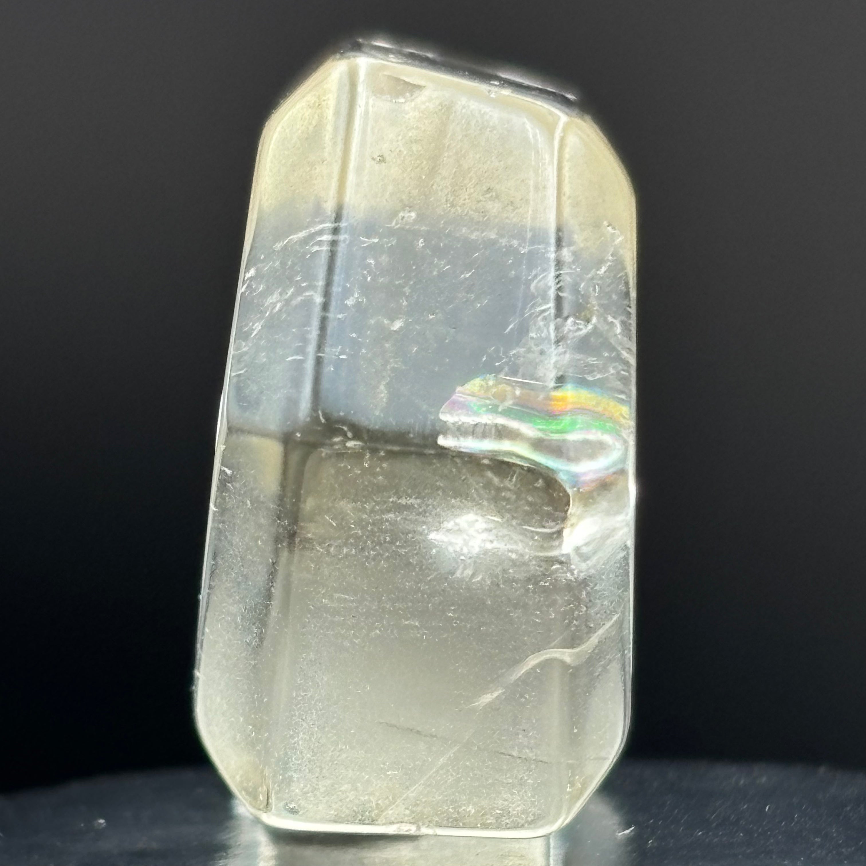 Citrine Crystal Cross-Section - 041