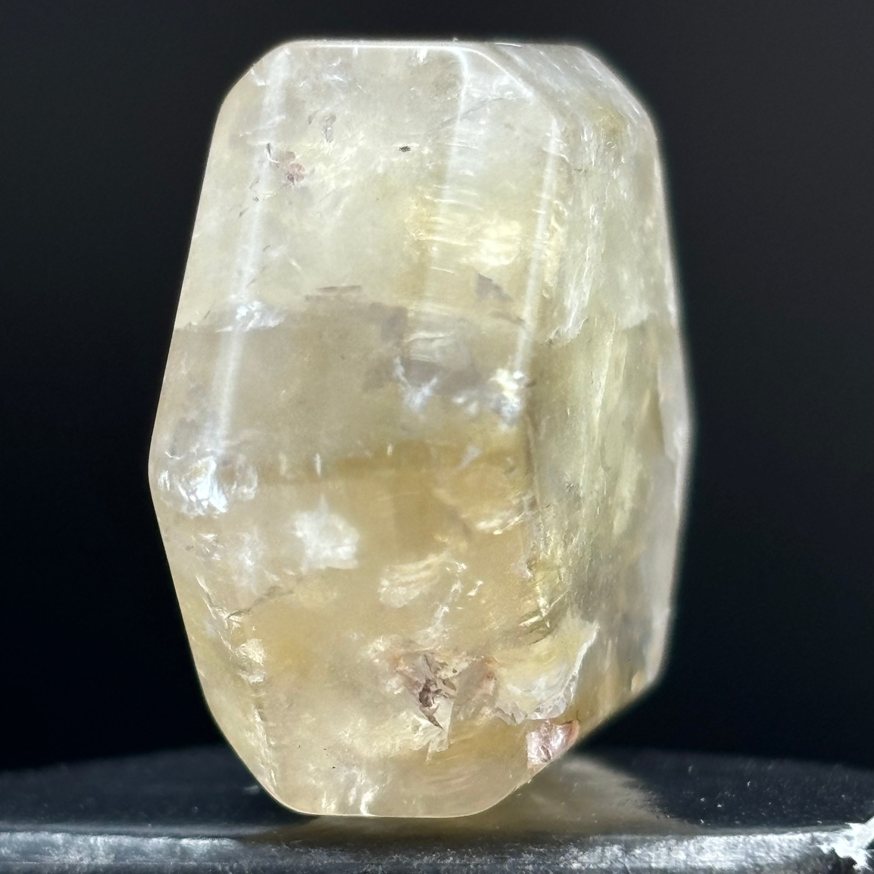 Citrine Crystal Cross-Section - 049