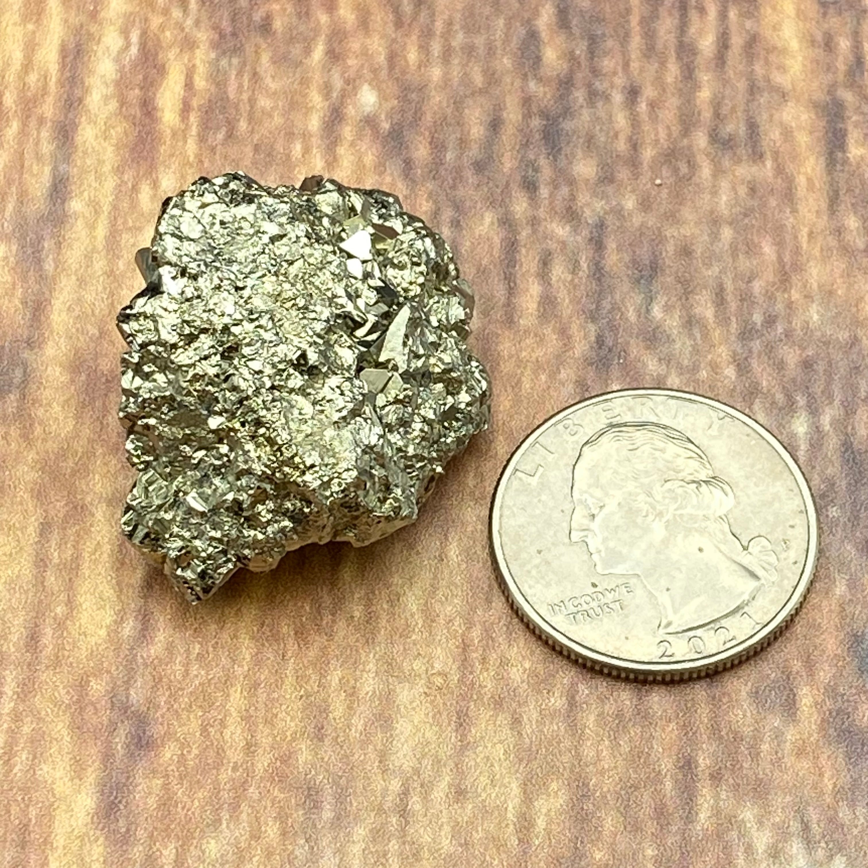 Peruvian Pyrite Crystal - 160