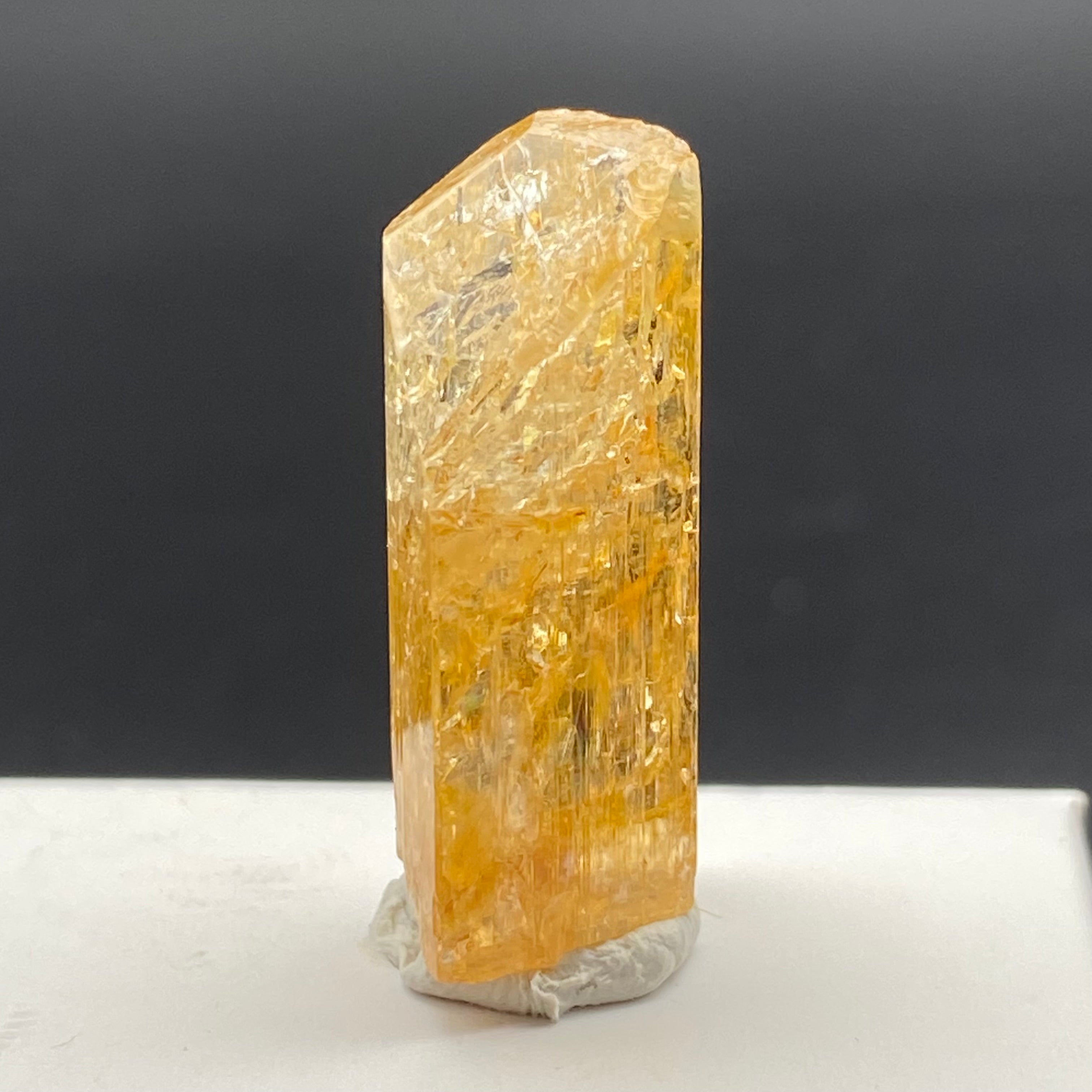 Imperial Topaz Natural Full Terminated Crystal - 112