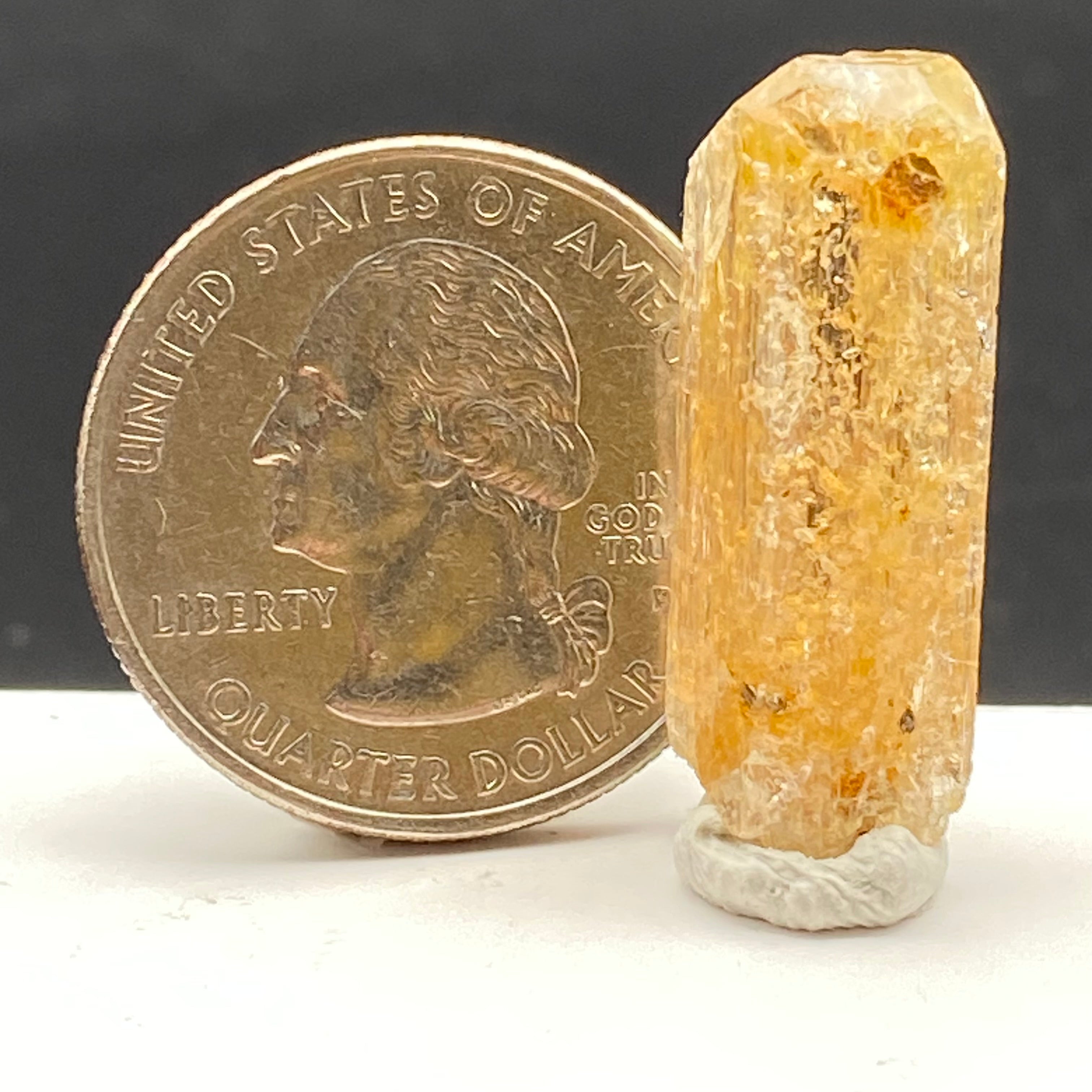 Imperial Topaz Natural Full Terminated Crystal - 119
