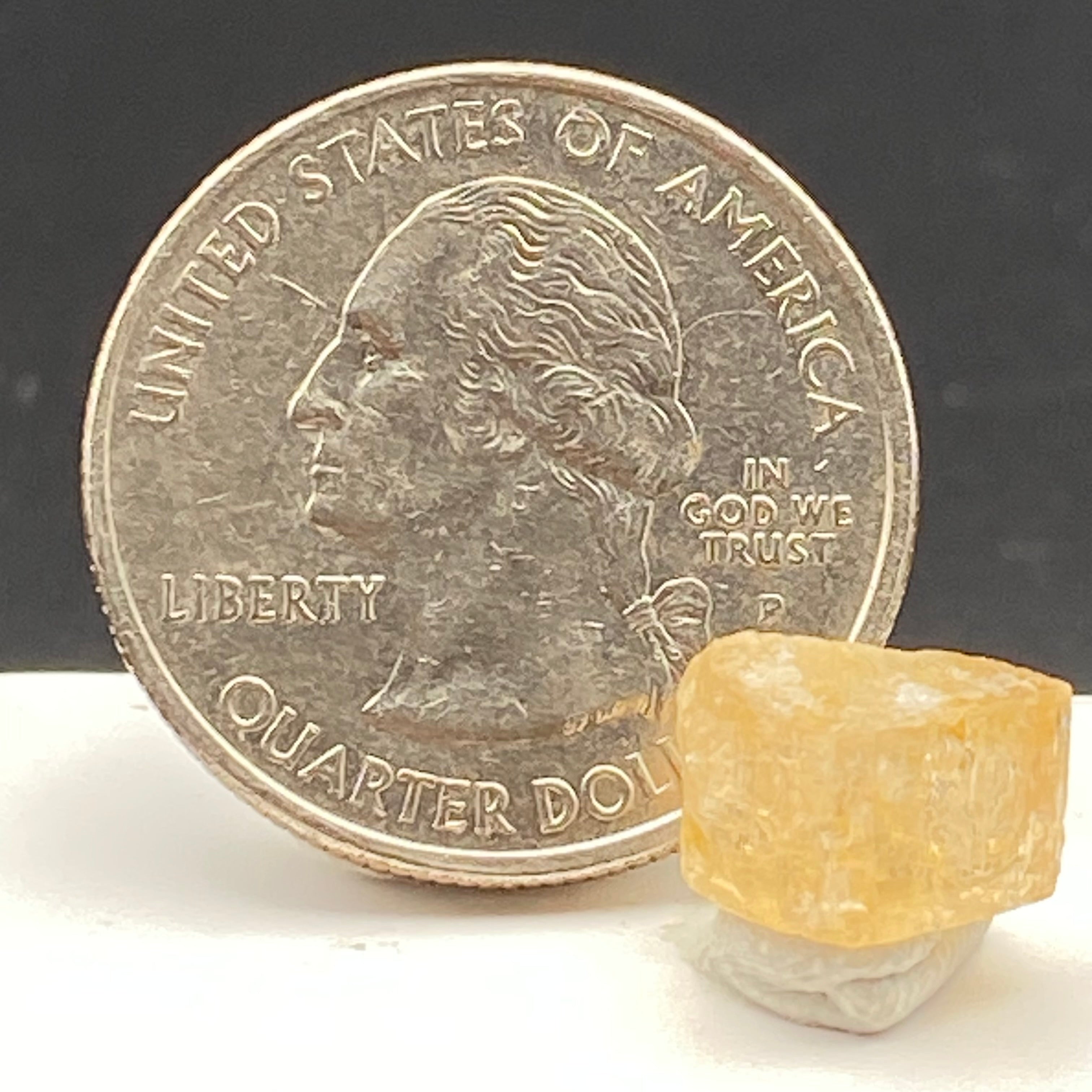 Imperial Topaz Non-Terminated Crystal - 072