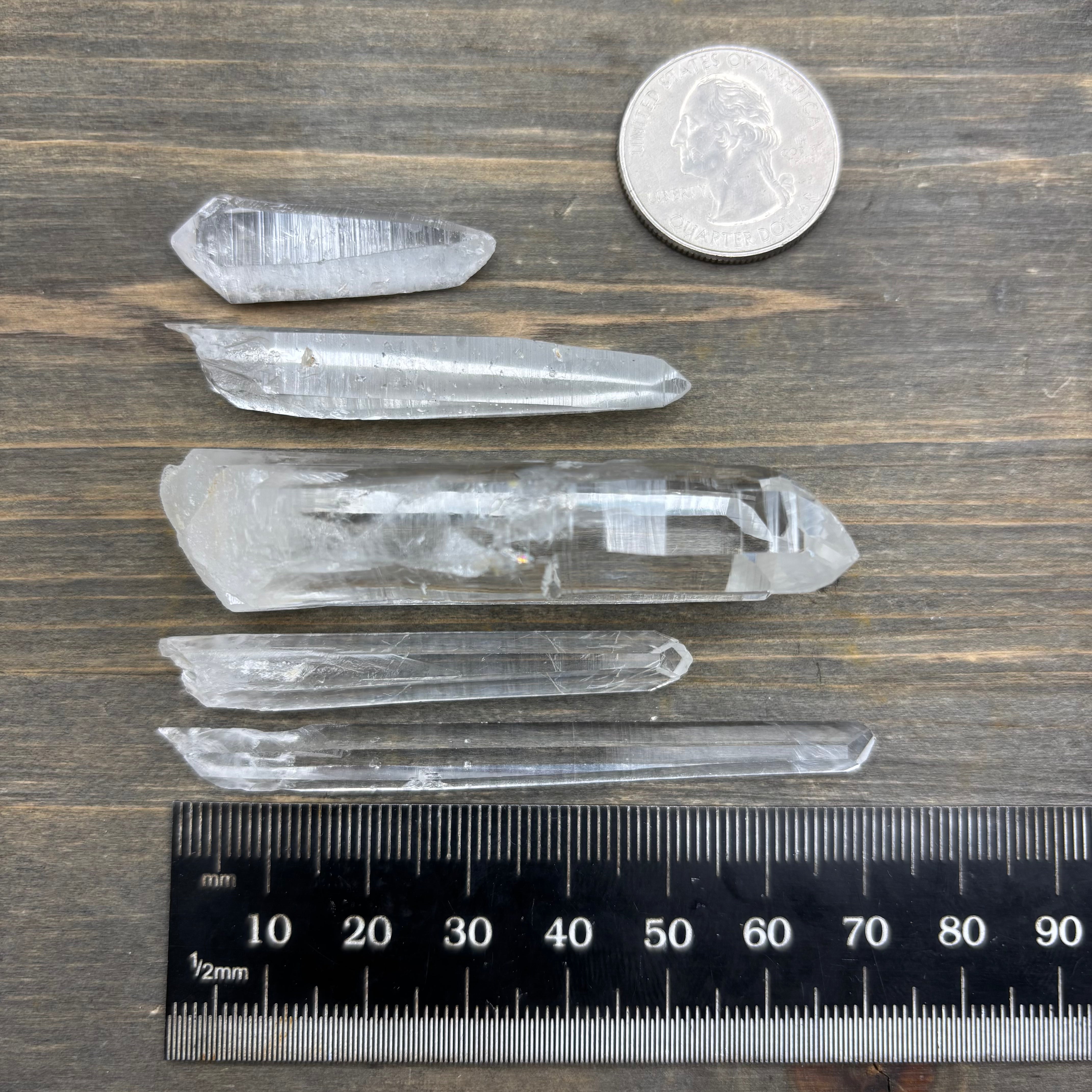 Colombian Quartz, Kit of 5 - 002