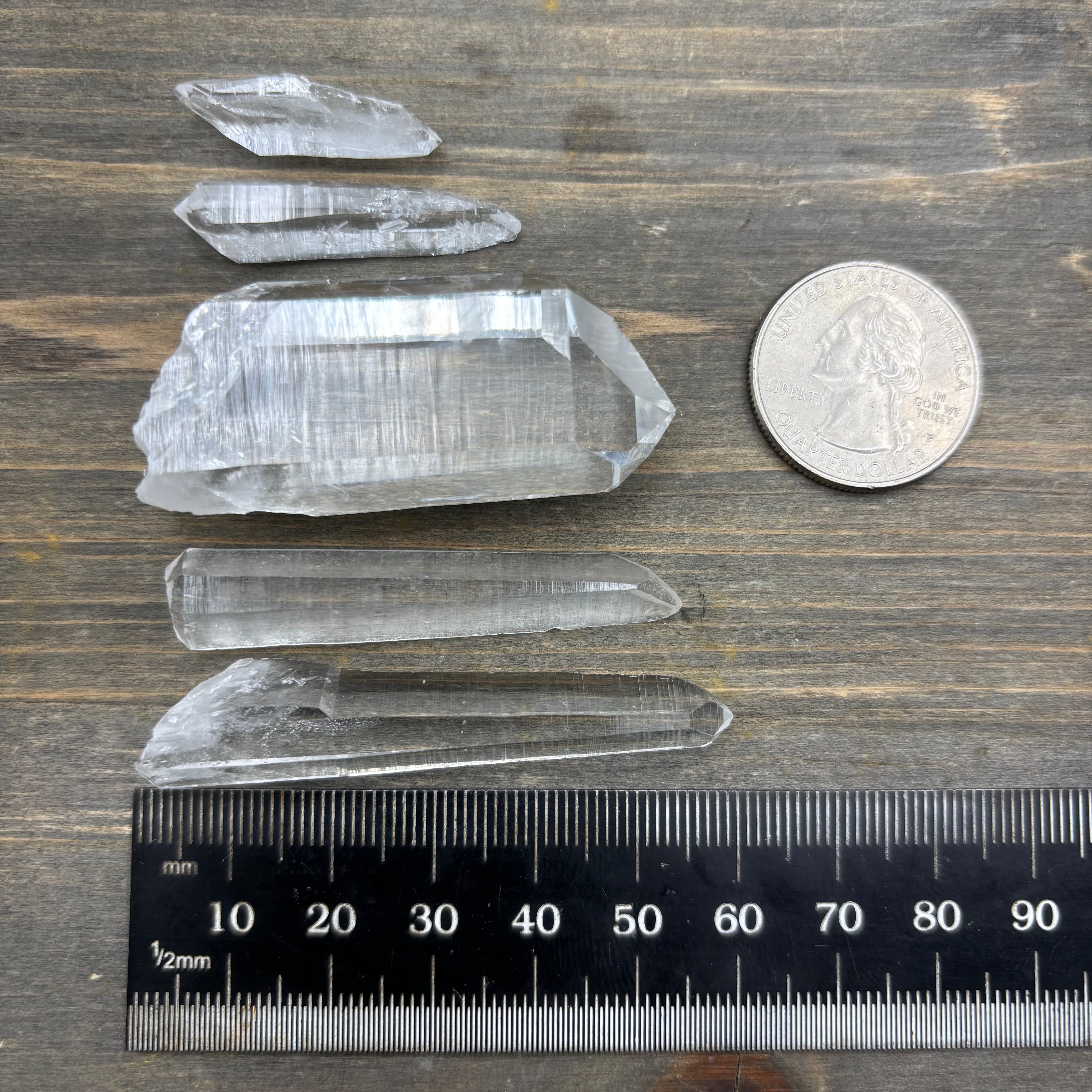 Colombian Quartz, Kit of 5 - 003
