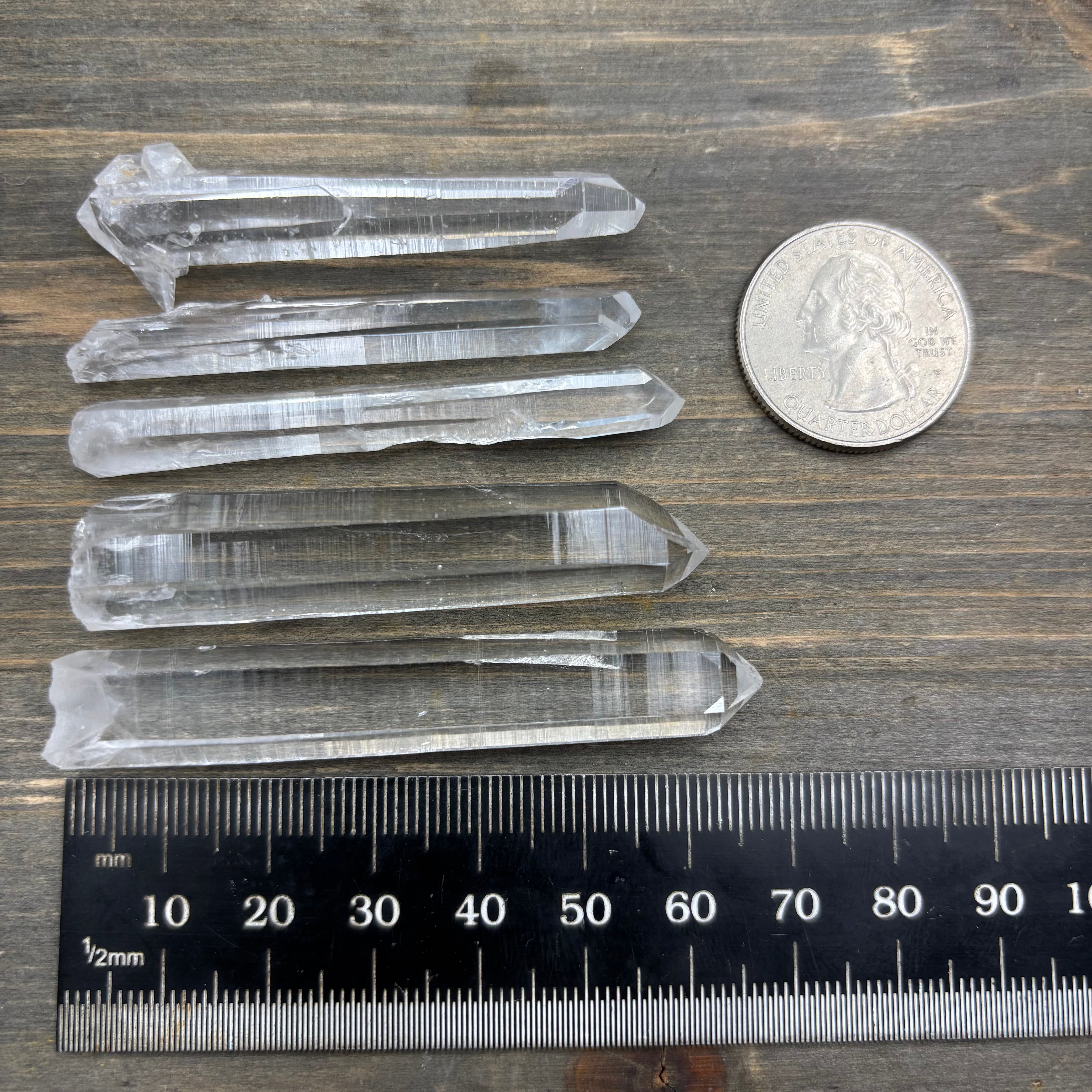 Colombian Quartz, Kit of 5 - 004