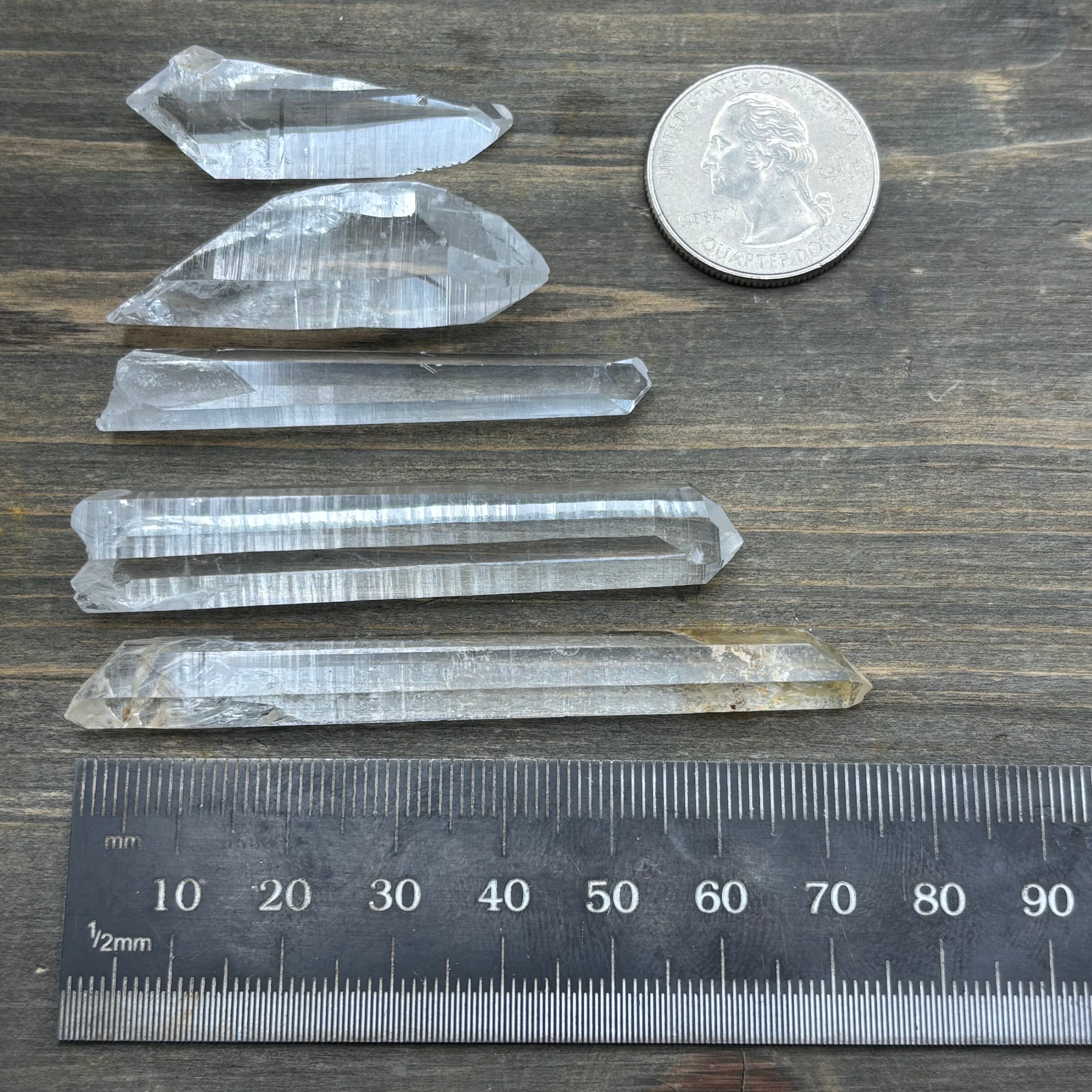 Colombian Quartz, Kit of 5 - 005